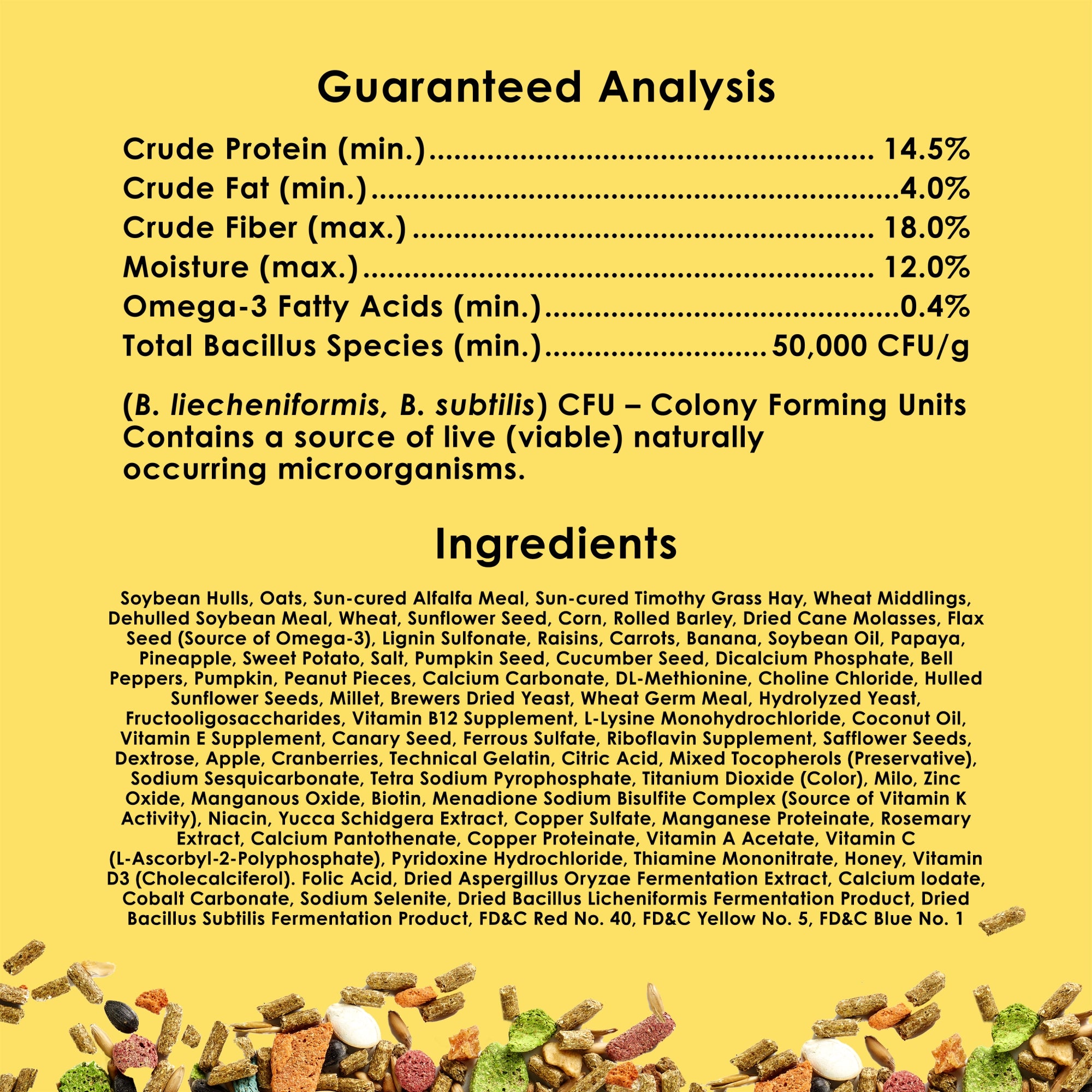 Kaytee Fiesta Rabbit Food Mix, 25lbs – Supports Immune Health and Digestion
