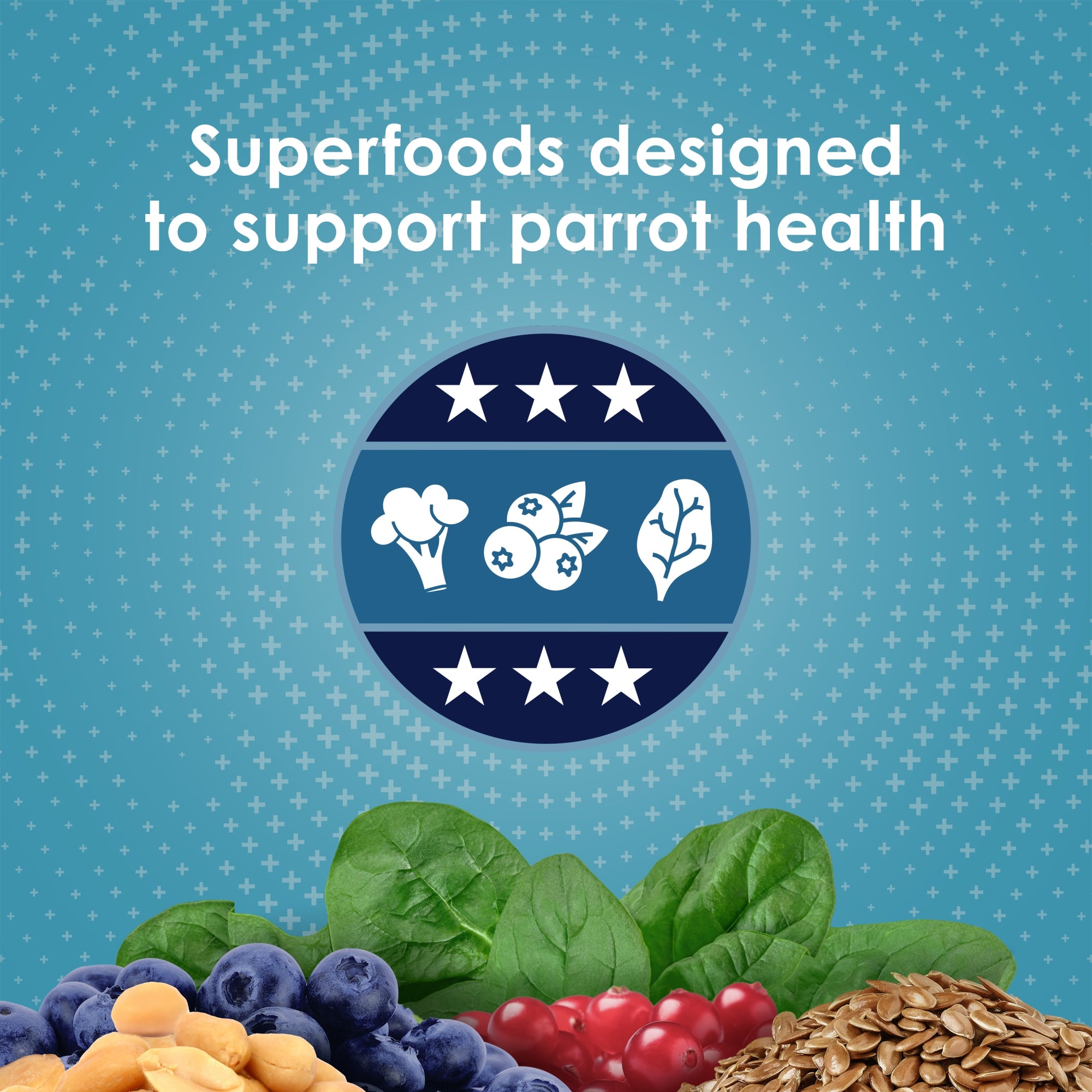 Kaytee Forti-Diet Pro Health Nourish+Protect Parrot Food, 25lbs