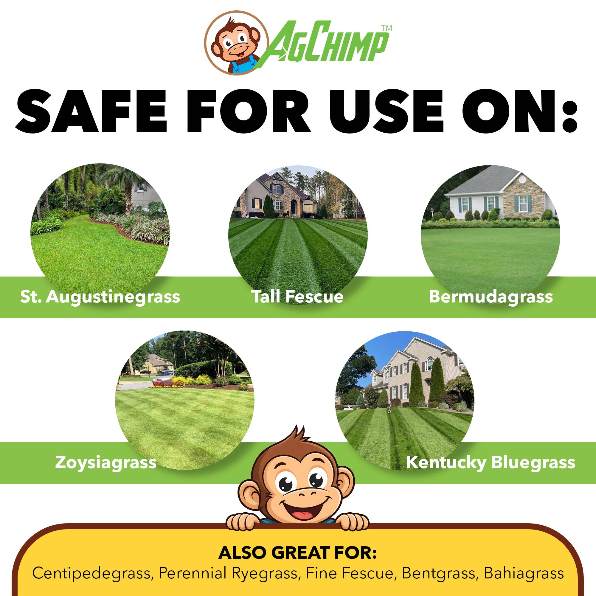AgChimp 5-0-30 Prodiamine Pre-Emergent Herbicide Plus Turf Fertilizer, 15lbs