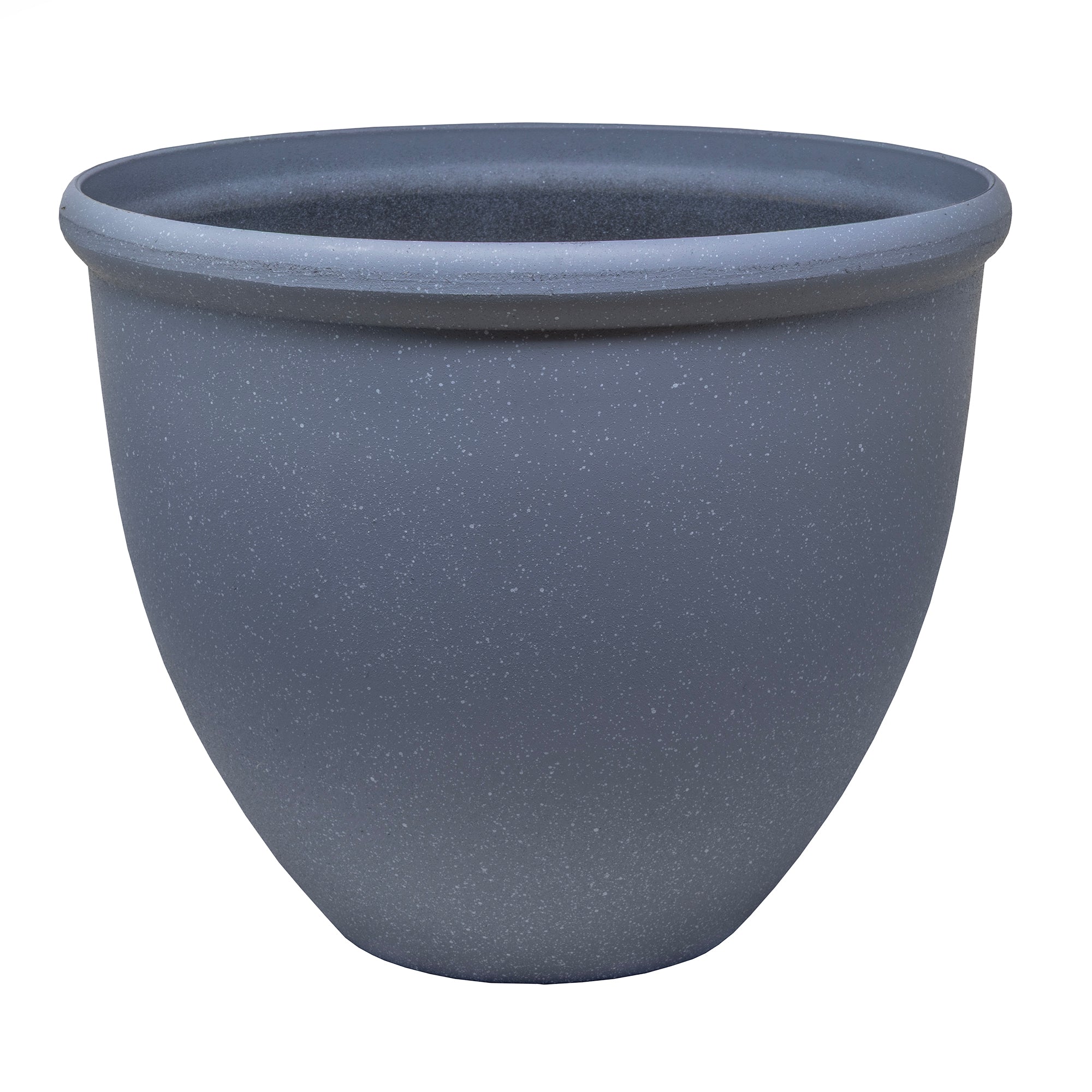 Garden Elements TerraStone Classic Smooth Round Planter