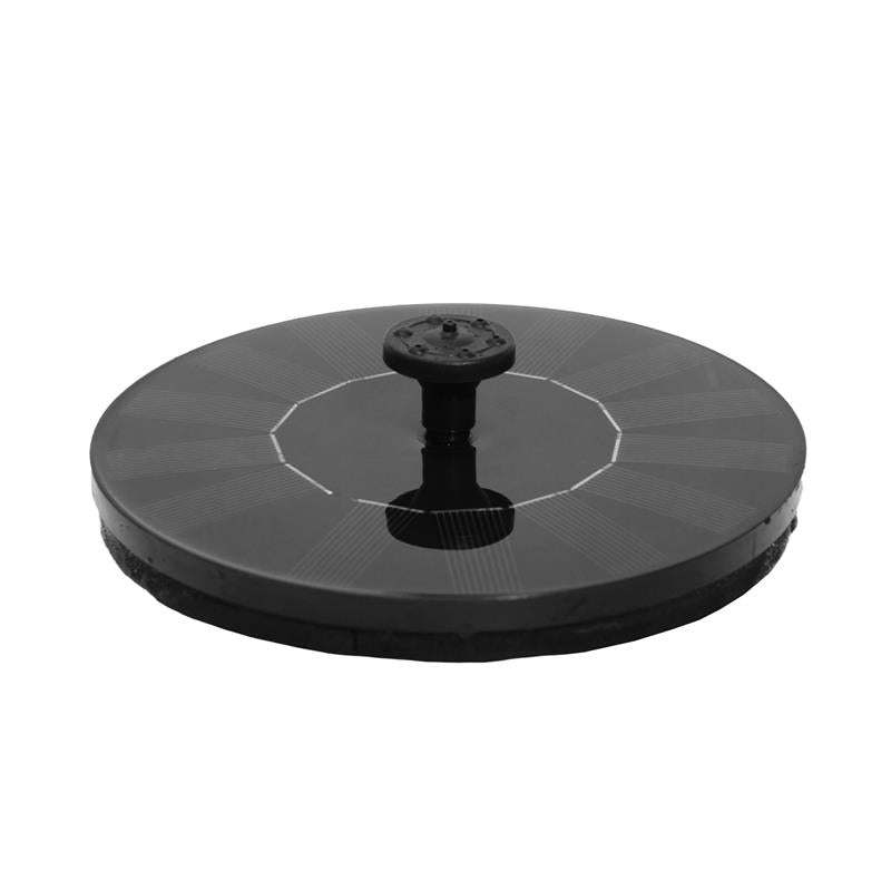 Armstrong Wild Bird Food Feather & Forge Solar-Powered Fountain Accessory, Black
