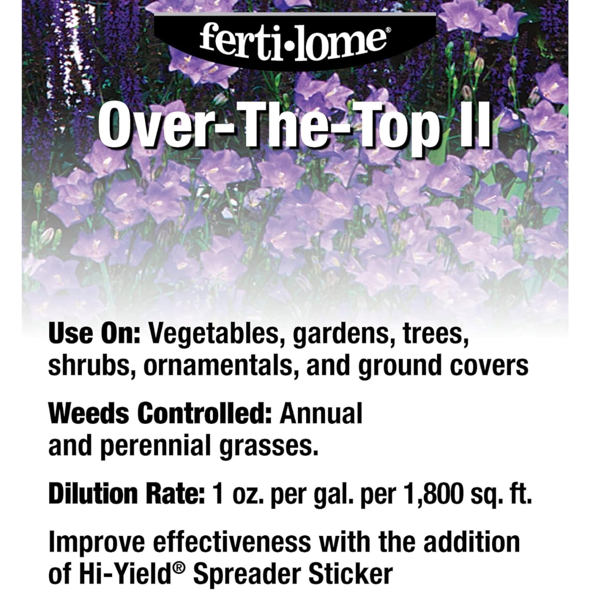 Fertilome Over-The-Top II Grass Killer Systemic Herbicide Concentrate, 8 fl oz