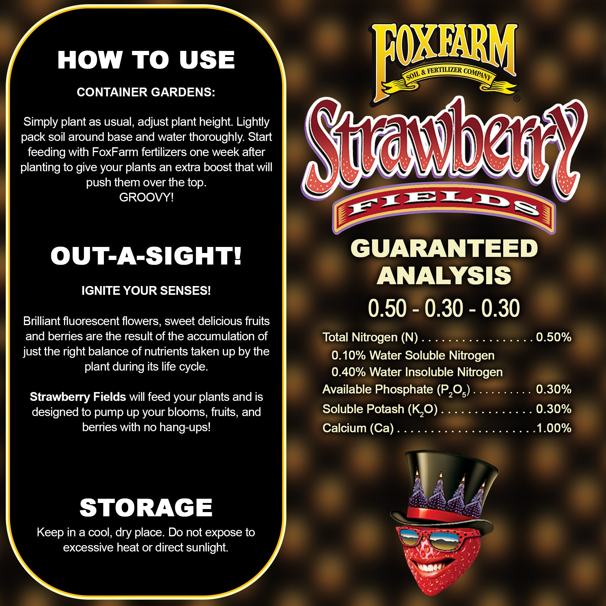 FoxFarm Strawberry Fields Fruiting & Flowering Potting Soil, 1.5cu ft