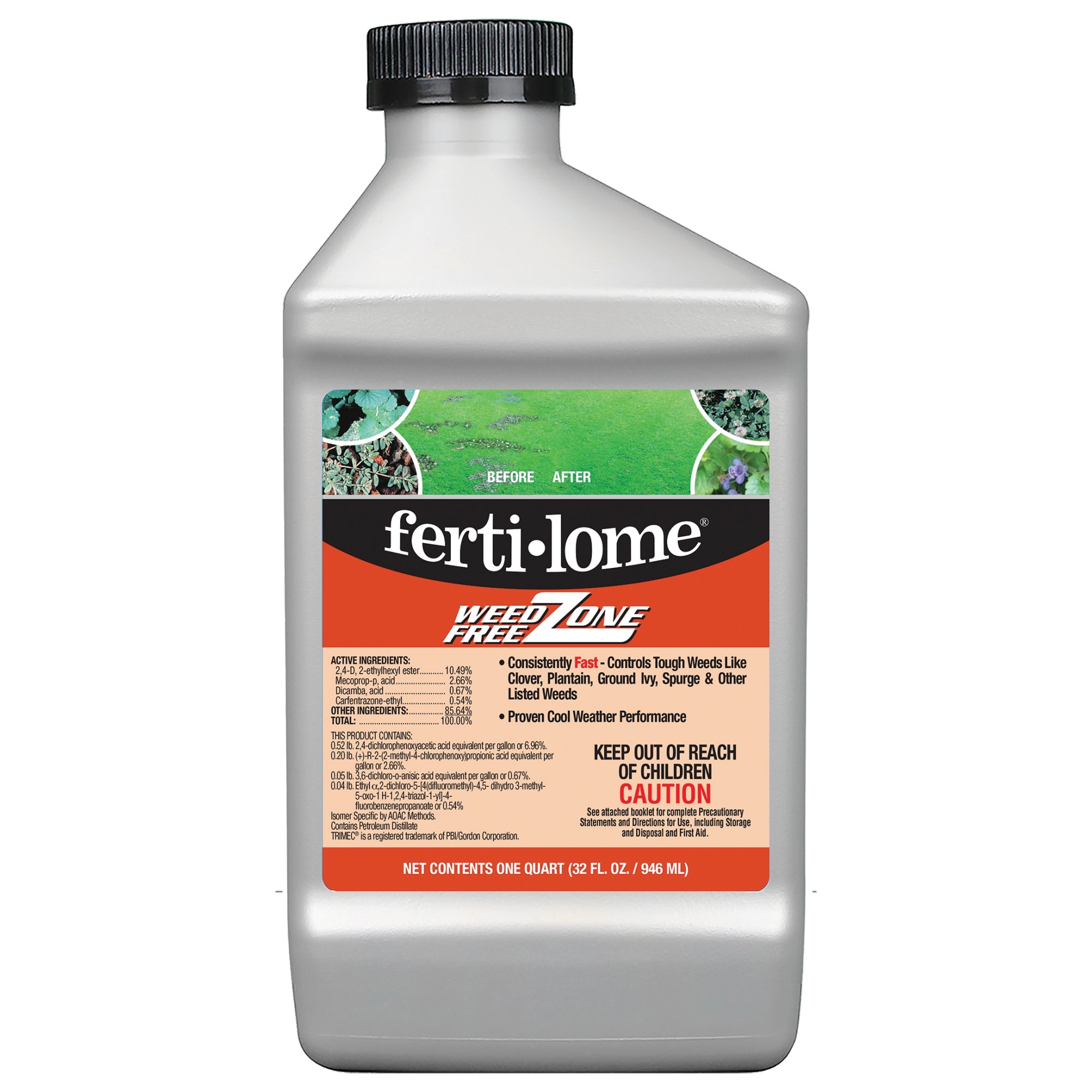 Fertilome Weed-Free Zone Liquid Broadleaf Weed Herbicide Concentrate