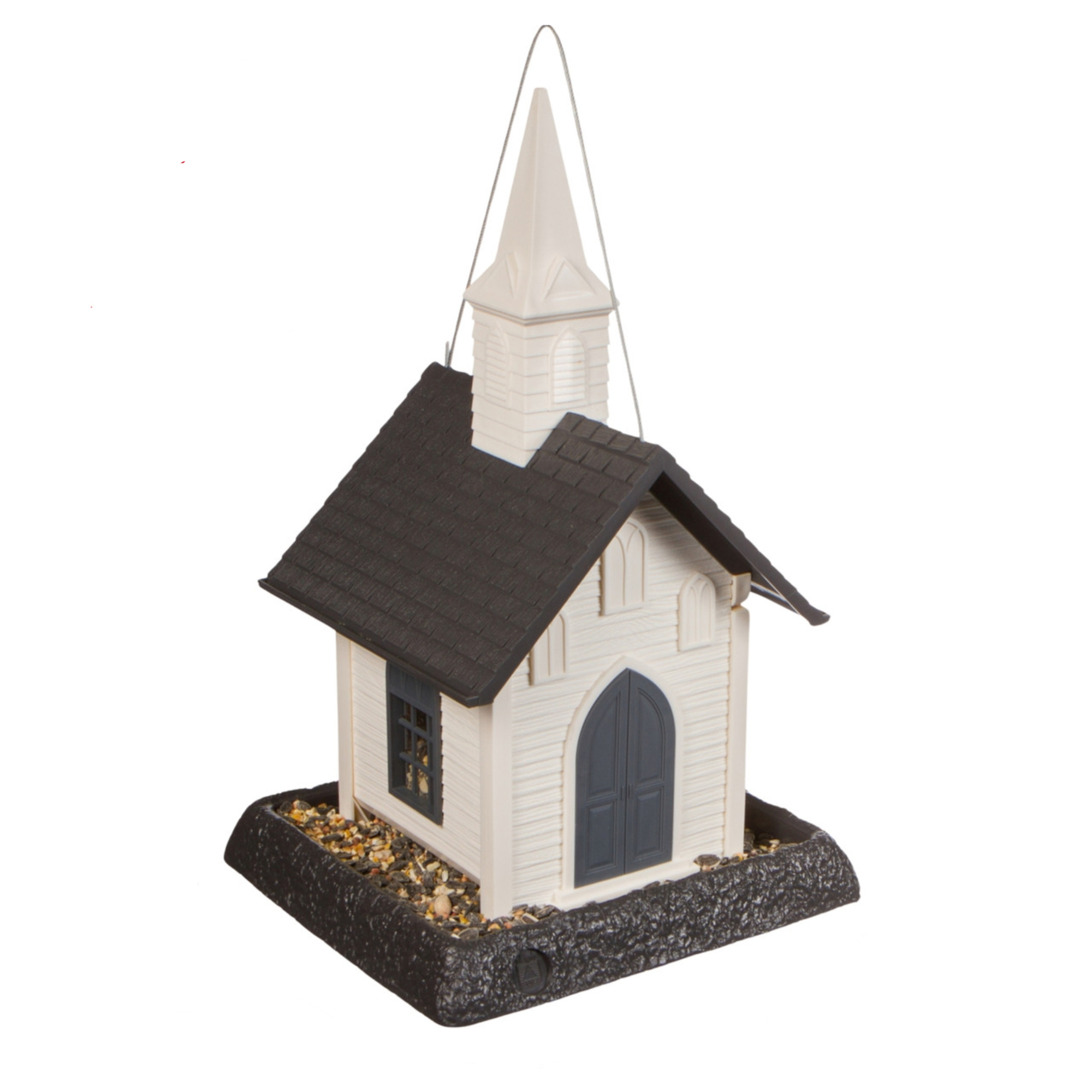 North States Village Collection Church Birdfeeder, 5lb Seed Capacity