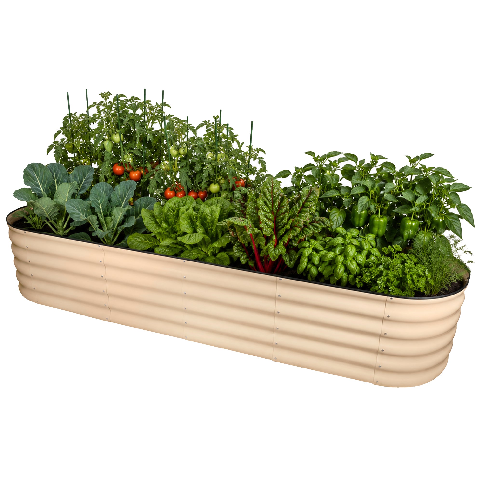 Garden Elements 9-1 Design Premium Raised Garden Bed