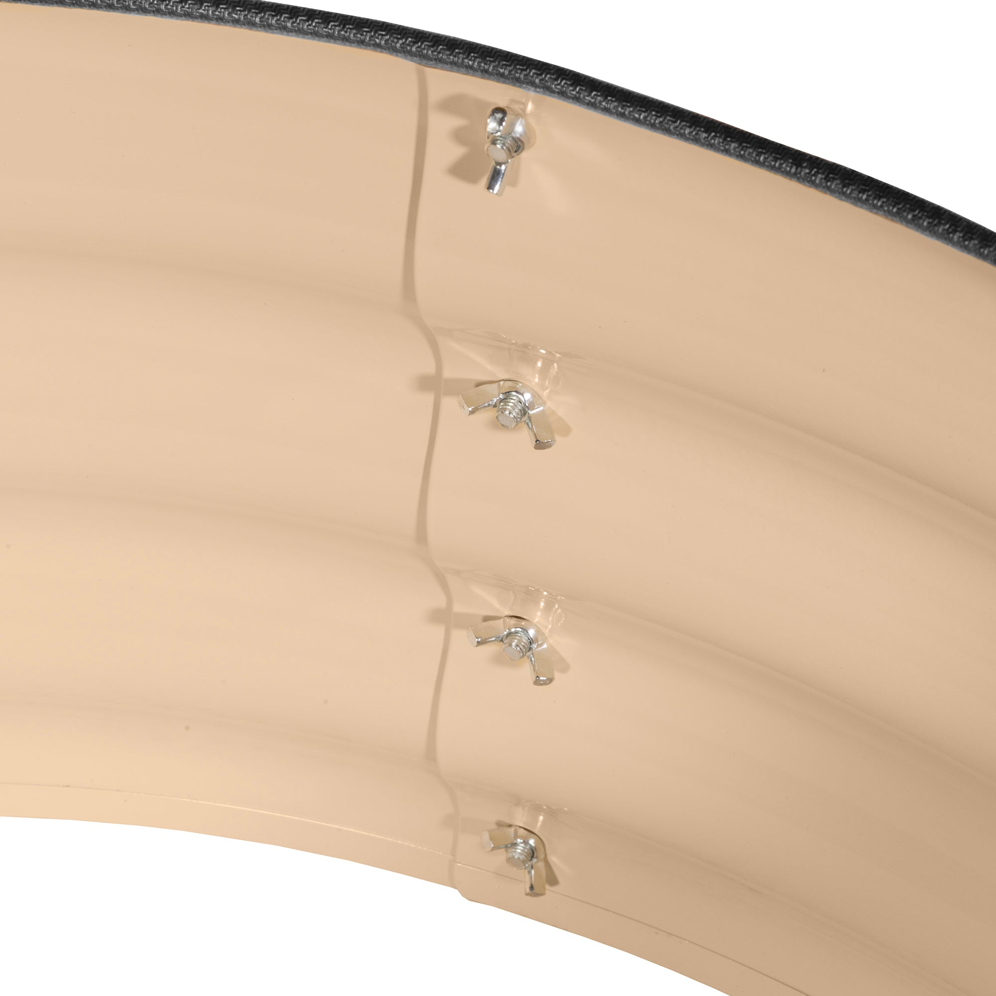 Garden Elements Metal Raised Garden Bed, Round, Beige