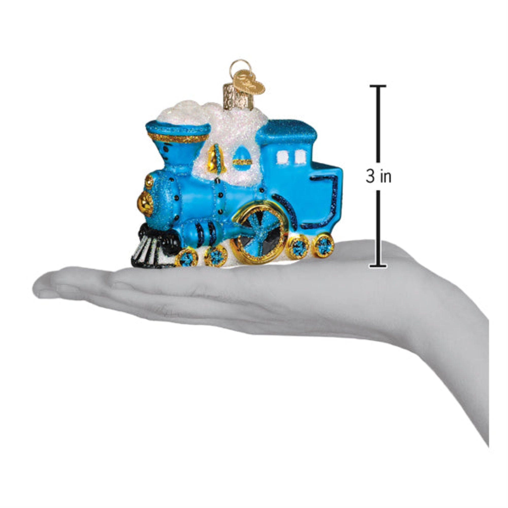 Old World Christmas Blown Glass Tree Ornament, The Little Engine That Could