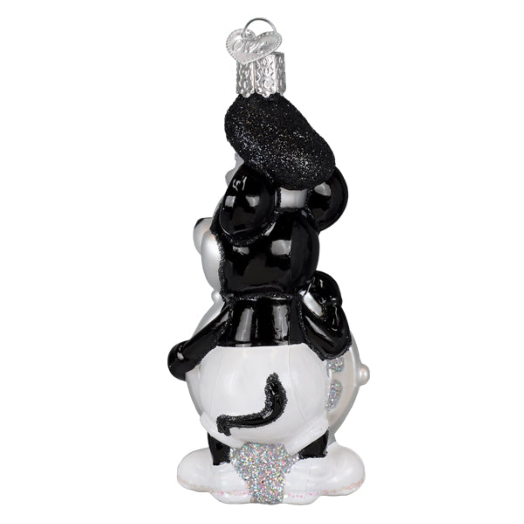 Old World Christmas Blown Glass Tree Ornament, Steamboat Willie Skipper
