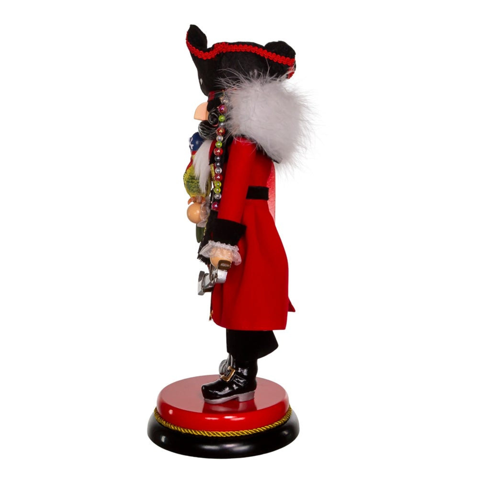 Kurt Adler Wooden Hollywood Nutcrackers Collection, Pirate, 15"