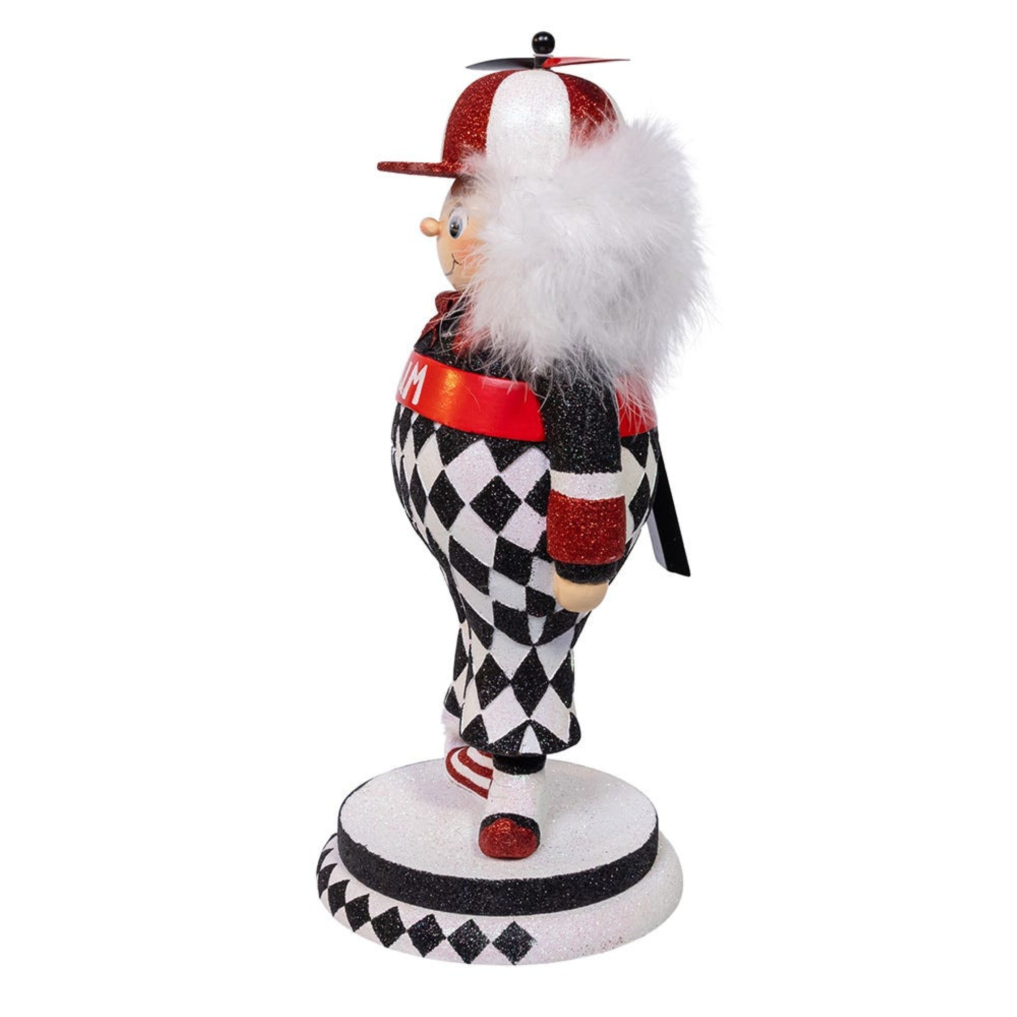 Kurt Adler Hollywood Nutcrackers Collection, Tweedle Dum, 14.5"