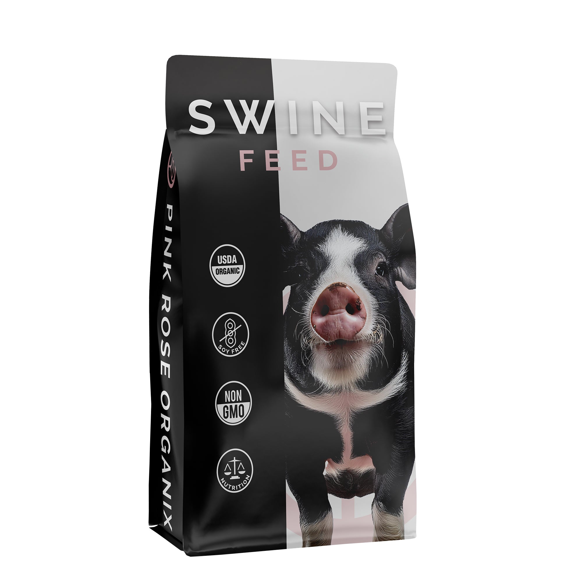 Pink Rose Organix Swine Pre-Start Crumb Feed, 40lb