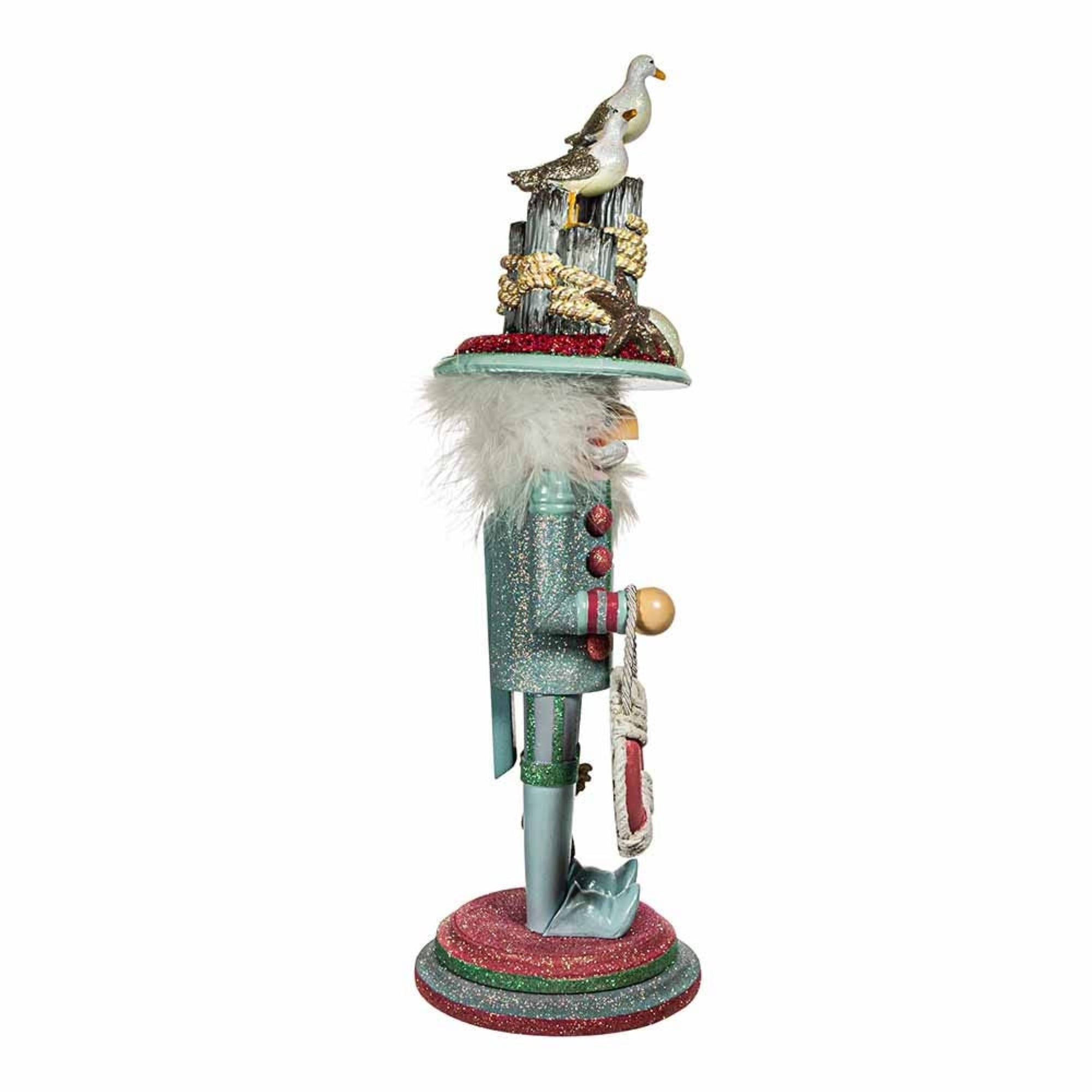 Kurt Adler Hollywood Nutcrackers Collection, Coastal Seagull, 18"