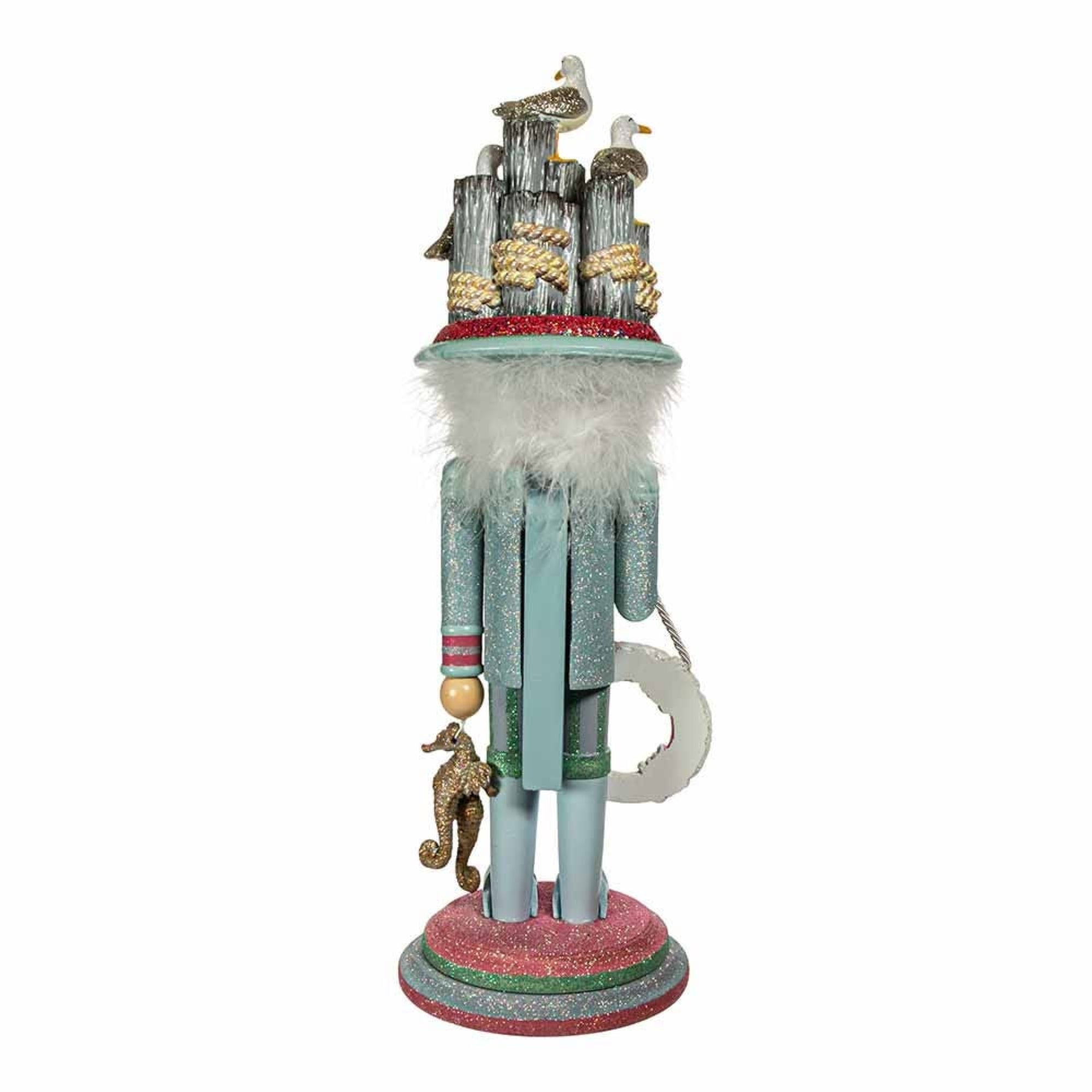 Kurt Adler Hollywood Nutcrackers Collection, Coastal Seagull, 18"