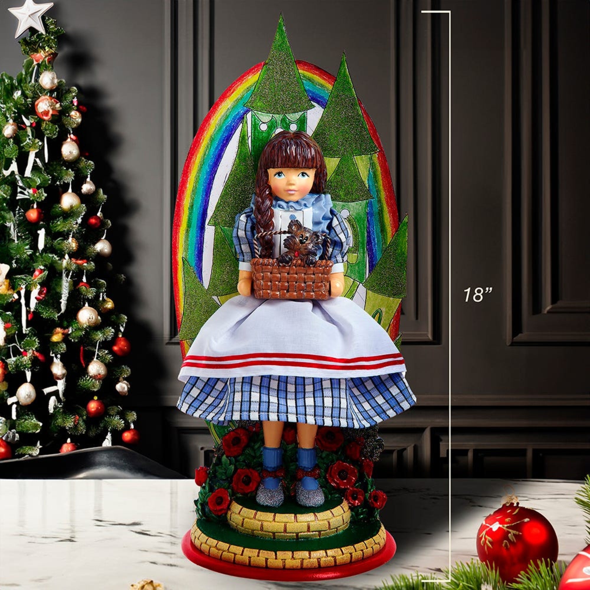 Kurt Adler Hollywood Nutcrackers Collection, Dorothy Nutcracker, 18"