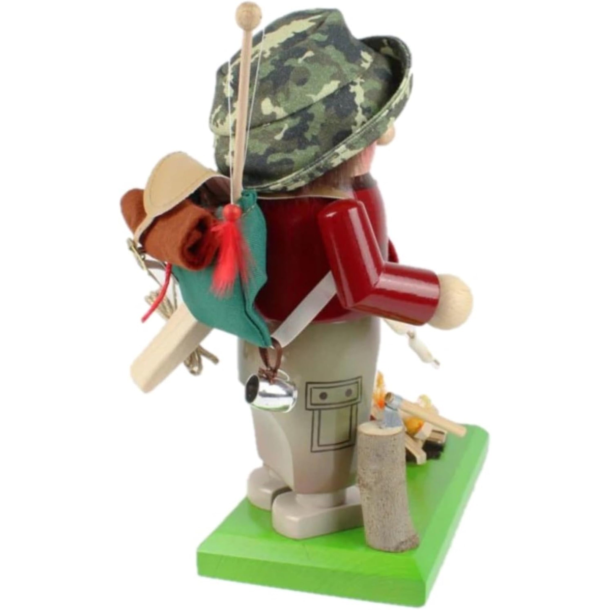 Steinbach Chubby Nutcracker, Handmade German Christmas Decoration, Camper, 10.5"