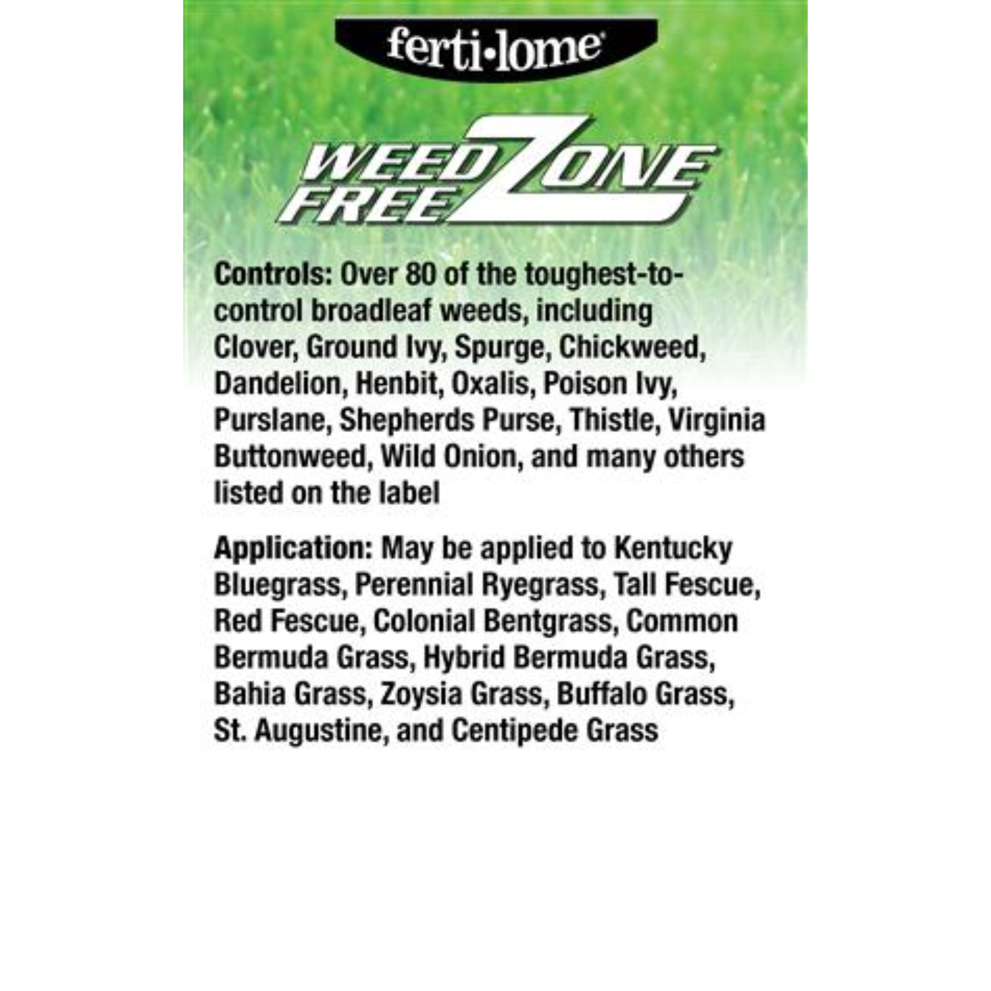 Fertilome Weed Free Zone Ready-to-Use Broadleaf Weed Killer, 32oz