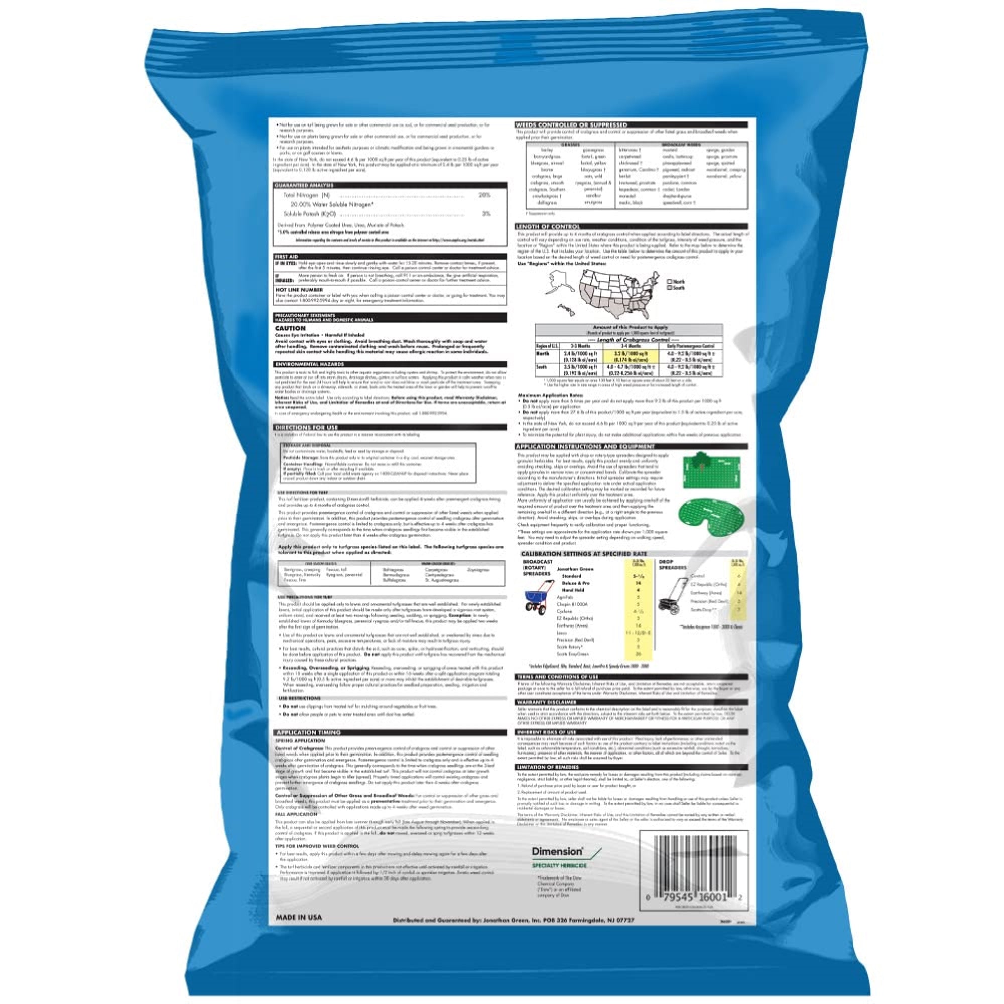 Jonathan Green Veri-Green Lawn Fertilizer and Weed Control Bundle, 5,000 sq ft