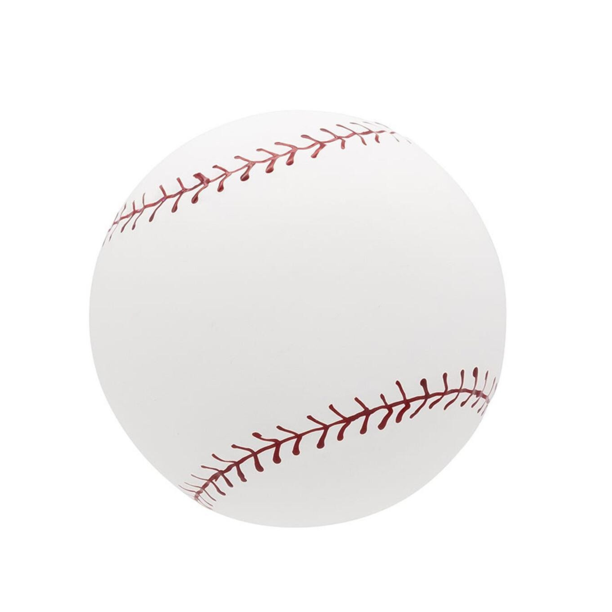 Kurt Adler Noble Gems Glass Baseball with Santa Hat Ornament, 3in