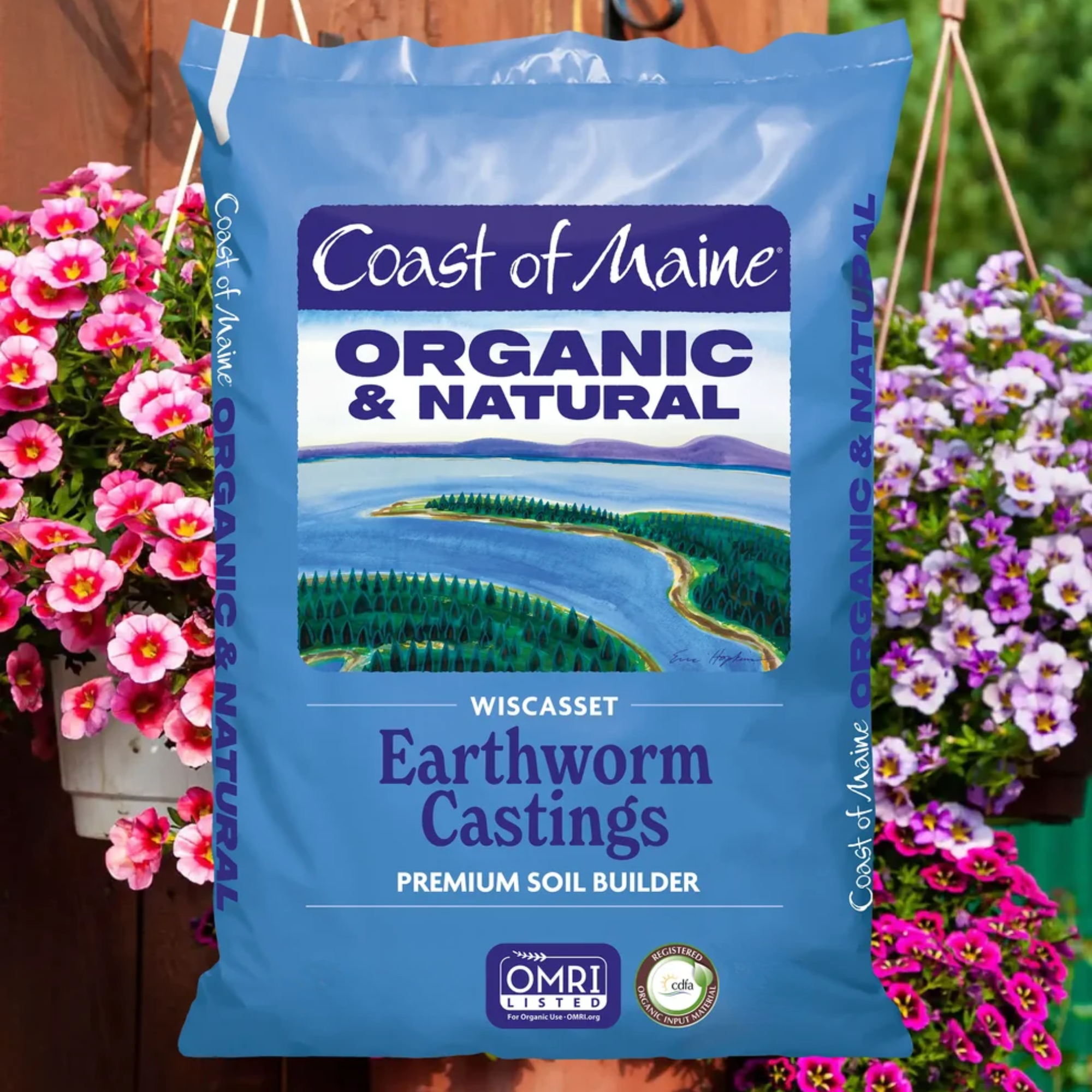Coast of Maine Wiscasset Blend, Organic & Natural Earthworm Castings