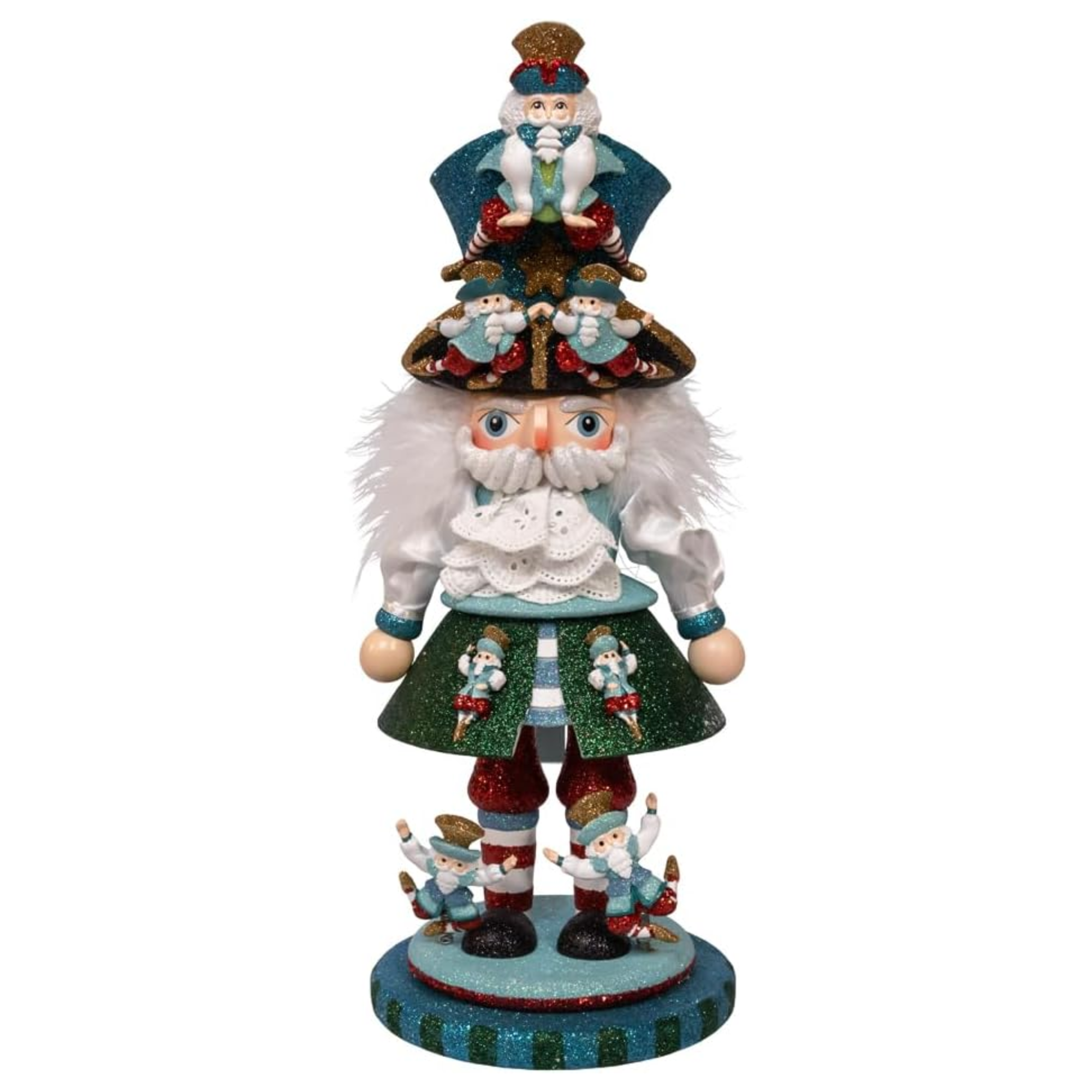 Kurt Adler Hollywood Nutcrackers 10 Lords A Leaping Nutcracker, 15in