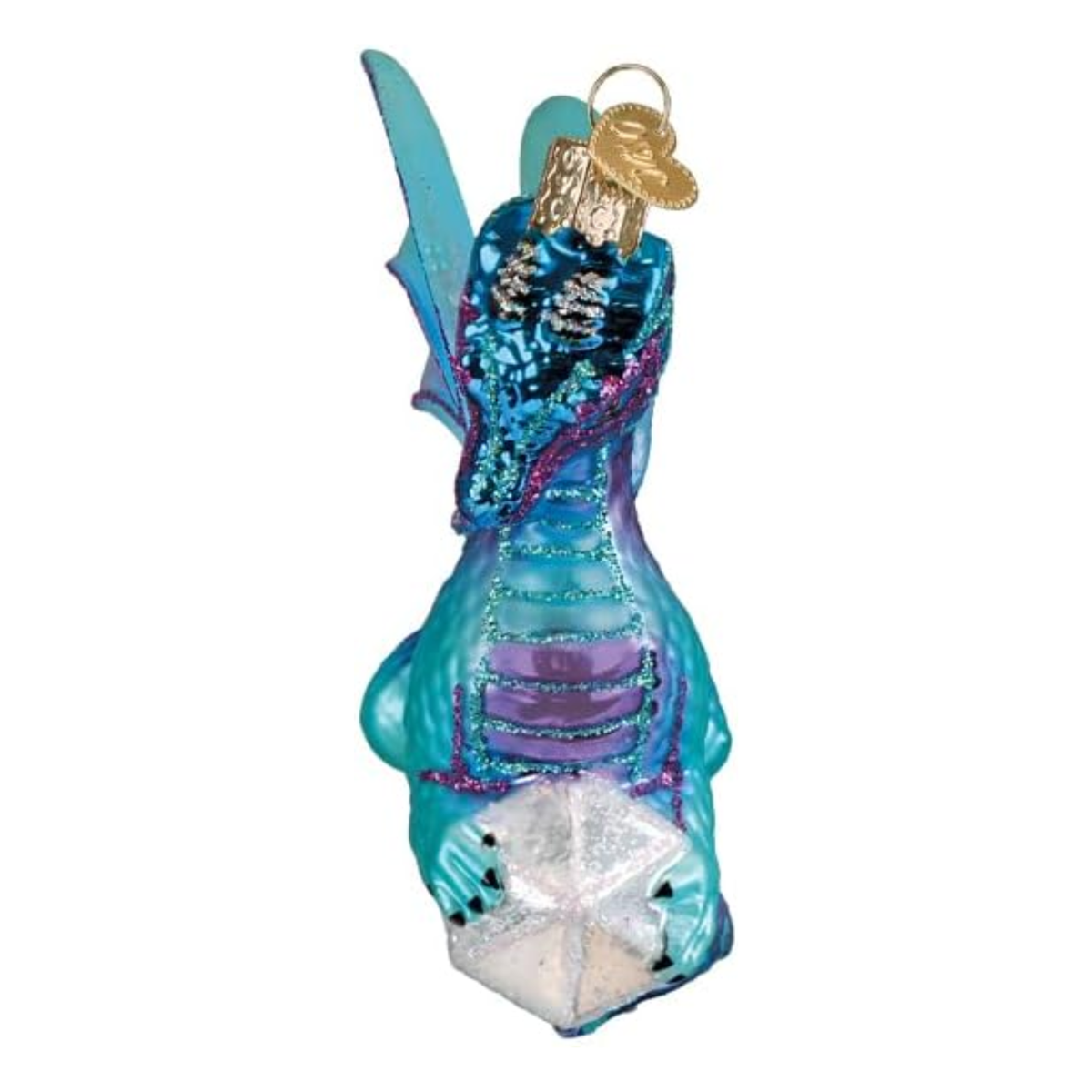 Old World Christmas Blown Glass Ornament for Tree, Celestial Dragon