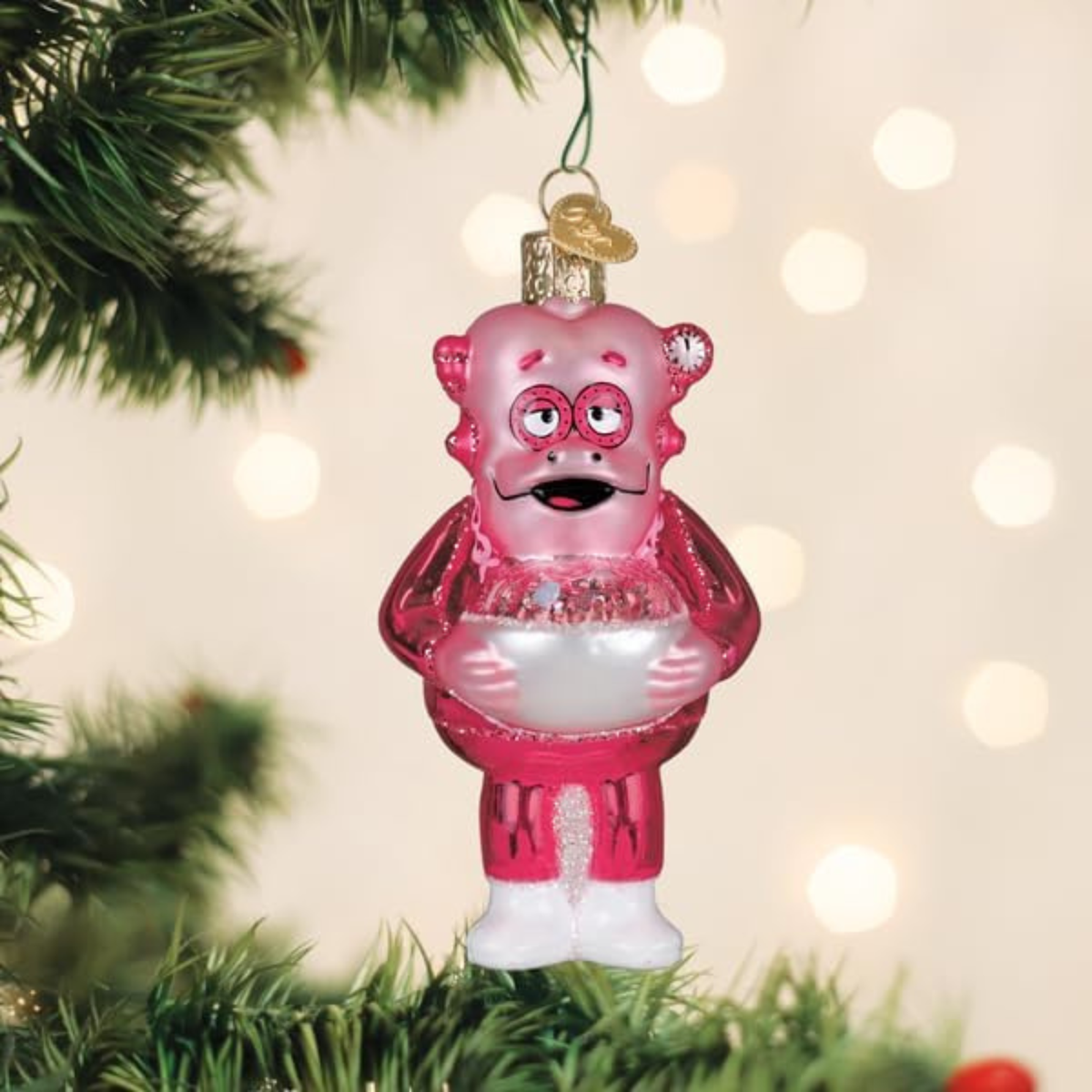 Old World Christmas Blown Glass Ornament for Tree, Franken Berry
