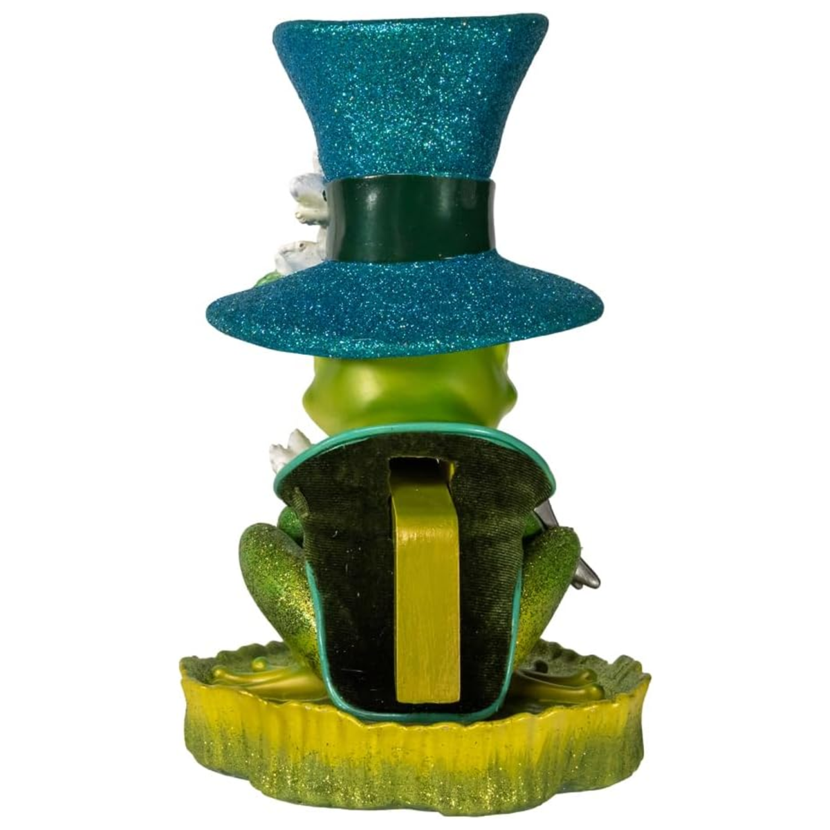 Kurt Adler Hollywood Nutcracker Collection, Frog on Lilypad, 12in