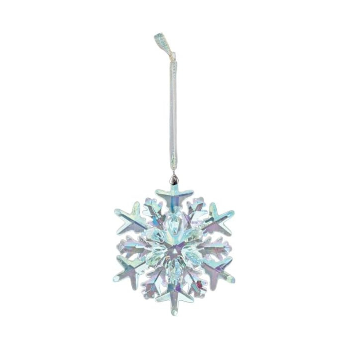 Old World Christmas Blown Glass Tree Ornament, Radiant Crystal Frostflake