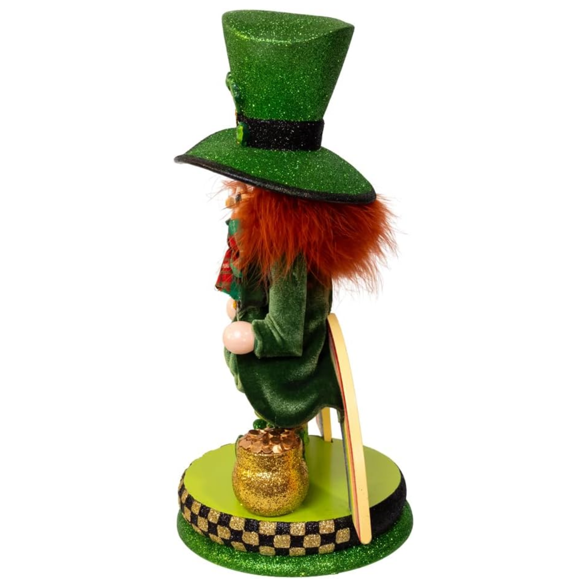 Kurt Adler Hollywood Nutcracker Collection, Irish Leprechaun, 12.5in