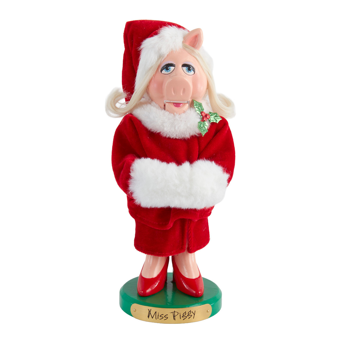 Kurt Adler Disney Muppets Nutcracker Collection, Miss Piggy, 10in