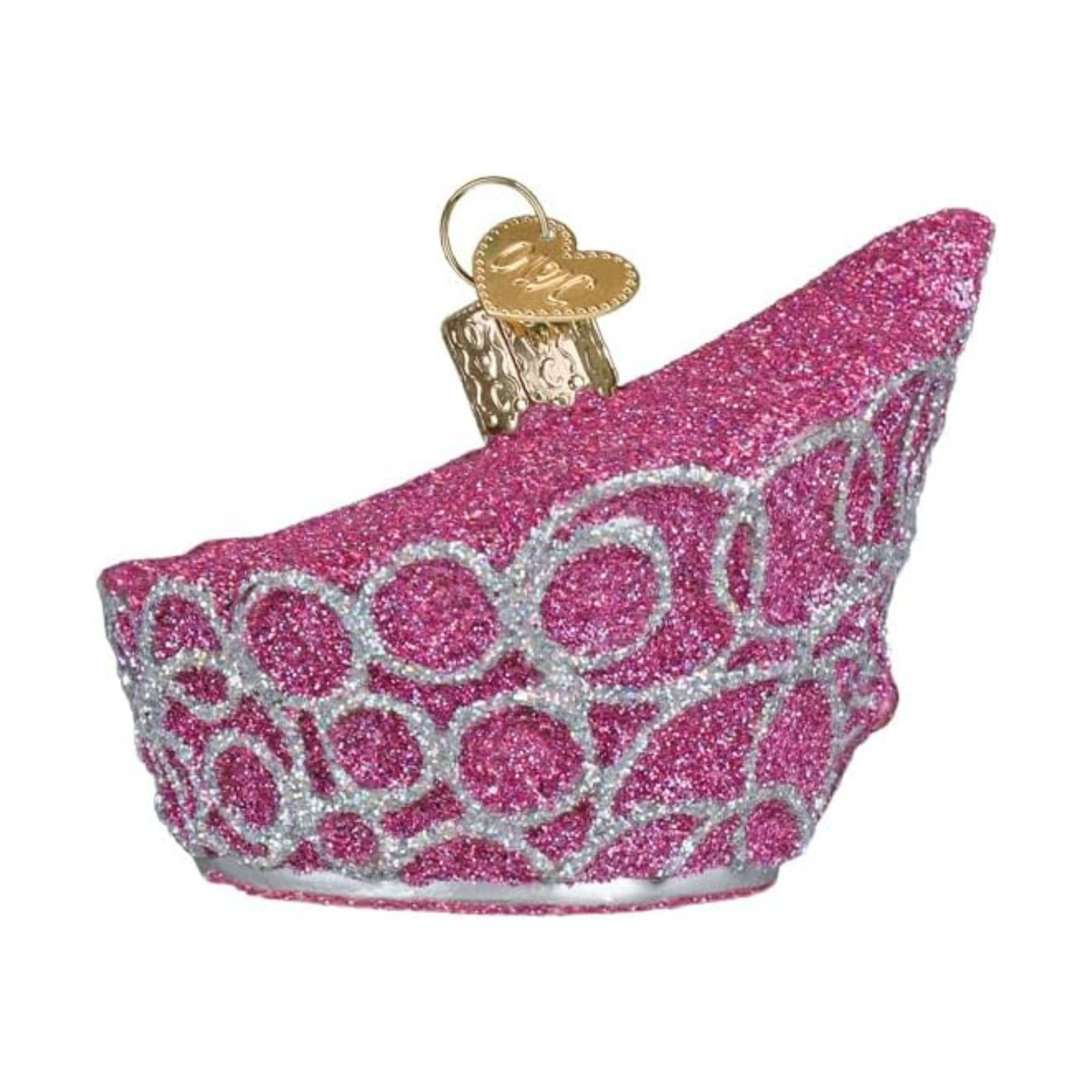 Old World Christmas Blown Glass Tree Ornament, Fairy Princess Crown