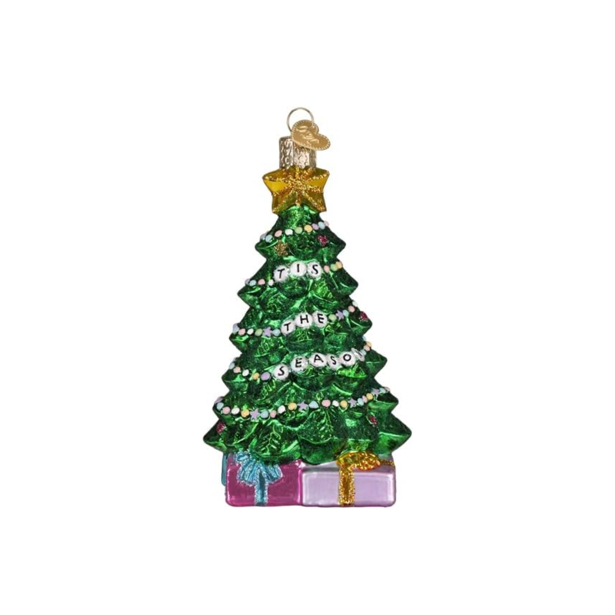 Old World Christmas Blown Glass Friendship Tree Ornament