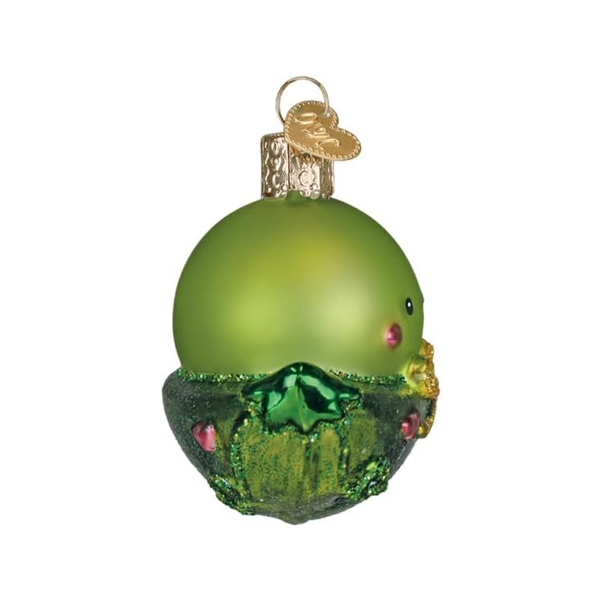 Old World Christmas Blown Glass Ornament Collection, Little Peapod