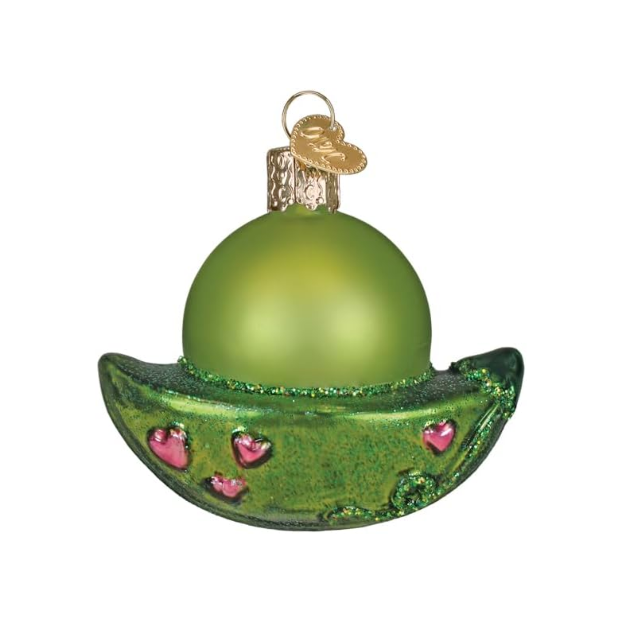 Old World Christmas Blown Glass Ornament Collection, Little Peapod