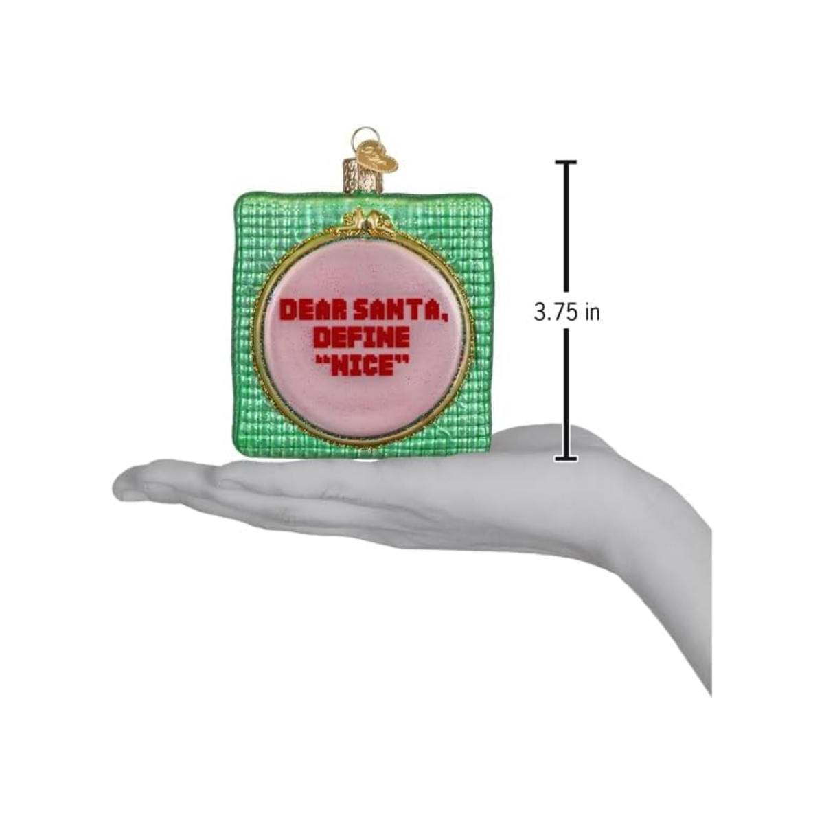 Old World Christmas Blown Glass Ornament Collection, Dear Santa.