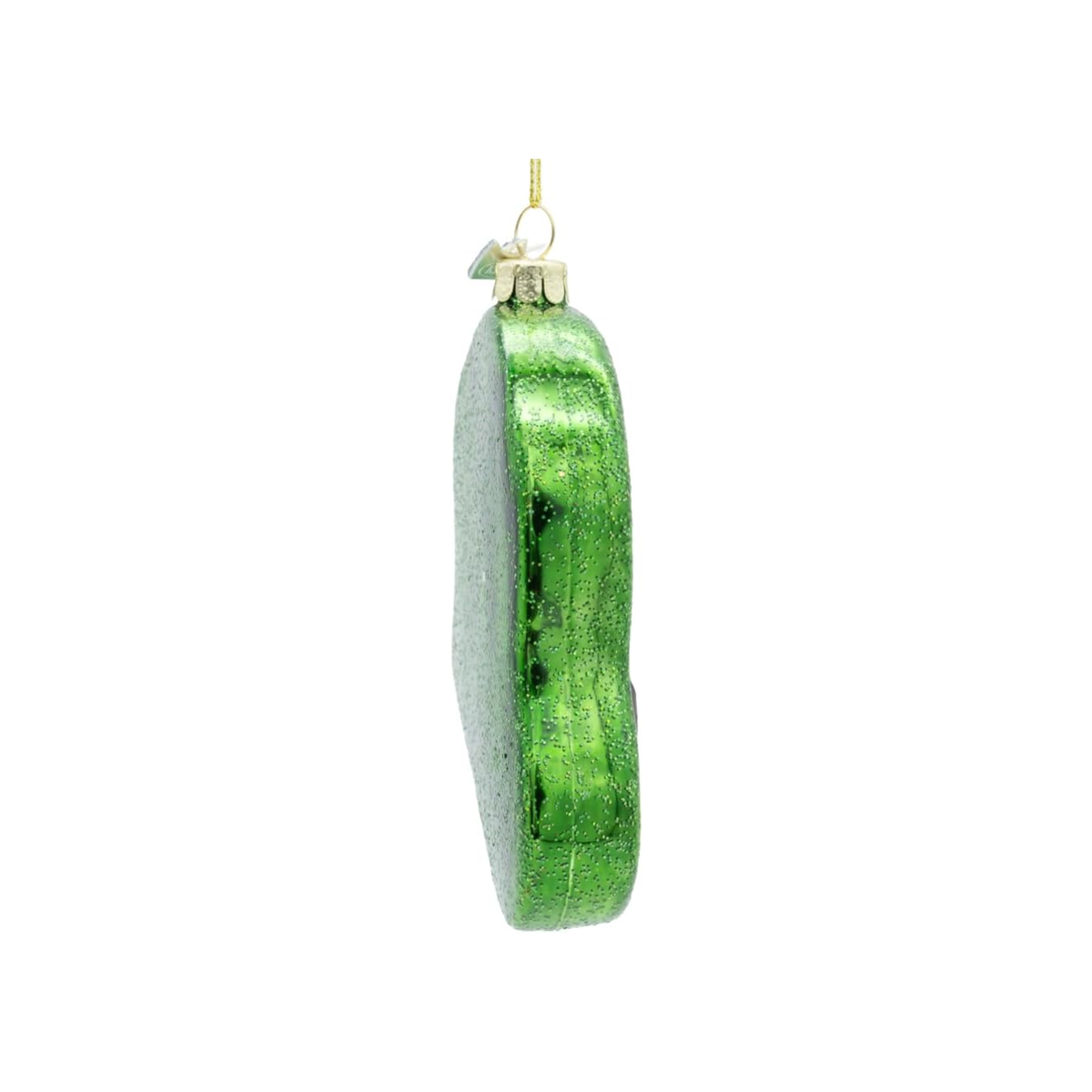 Kurt Adler Noble Gems Glass Ornament for Christmas Tree, Golf Scene