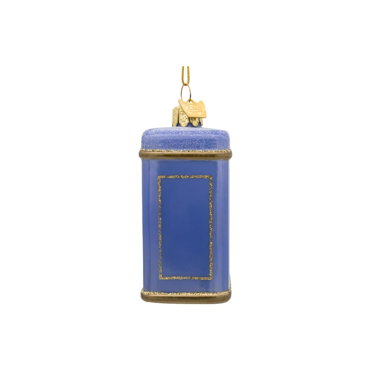Kurt Adler Noble Gems Glass Ornament for Christmas Tree, Tea Container