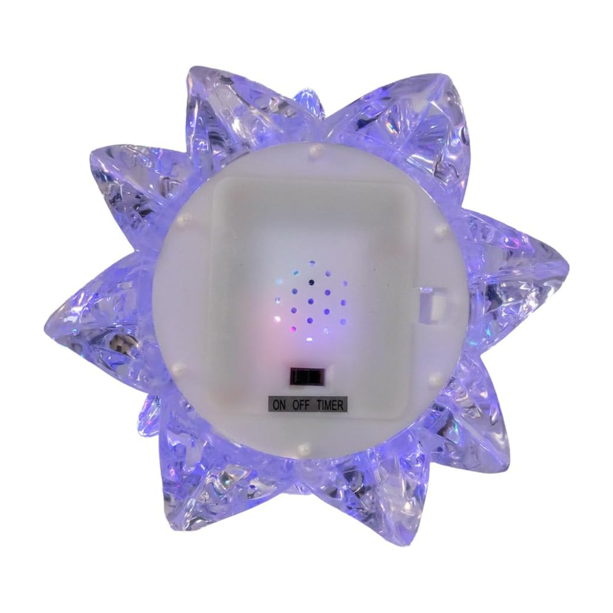 Kurt Adler Battery Operated RGB LED Christmas Tree Table Piece, 11in