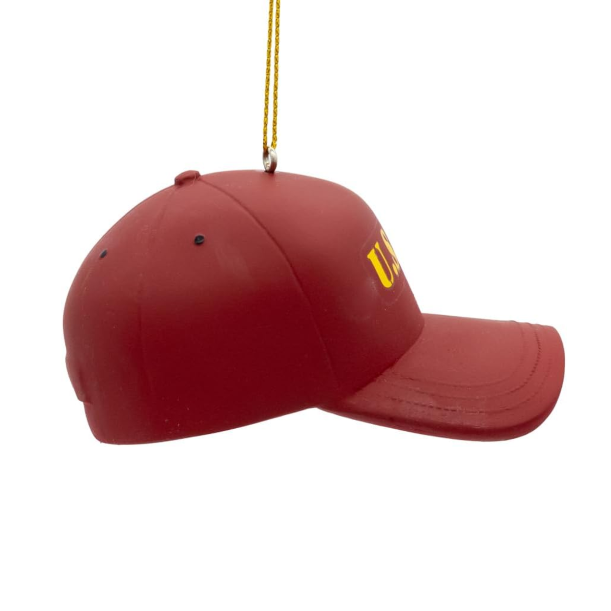 Kurt Adler U.S. Marine Corps Red Cap Ornament for Christmas Tree, 2.5in