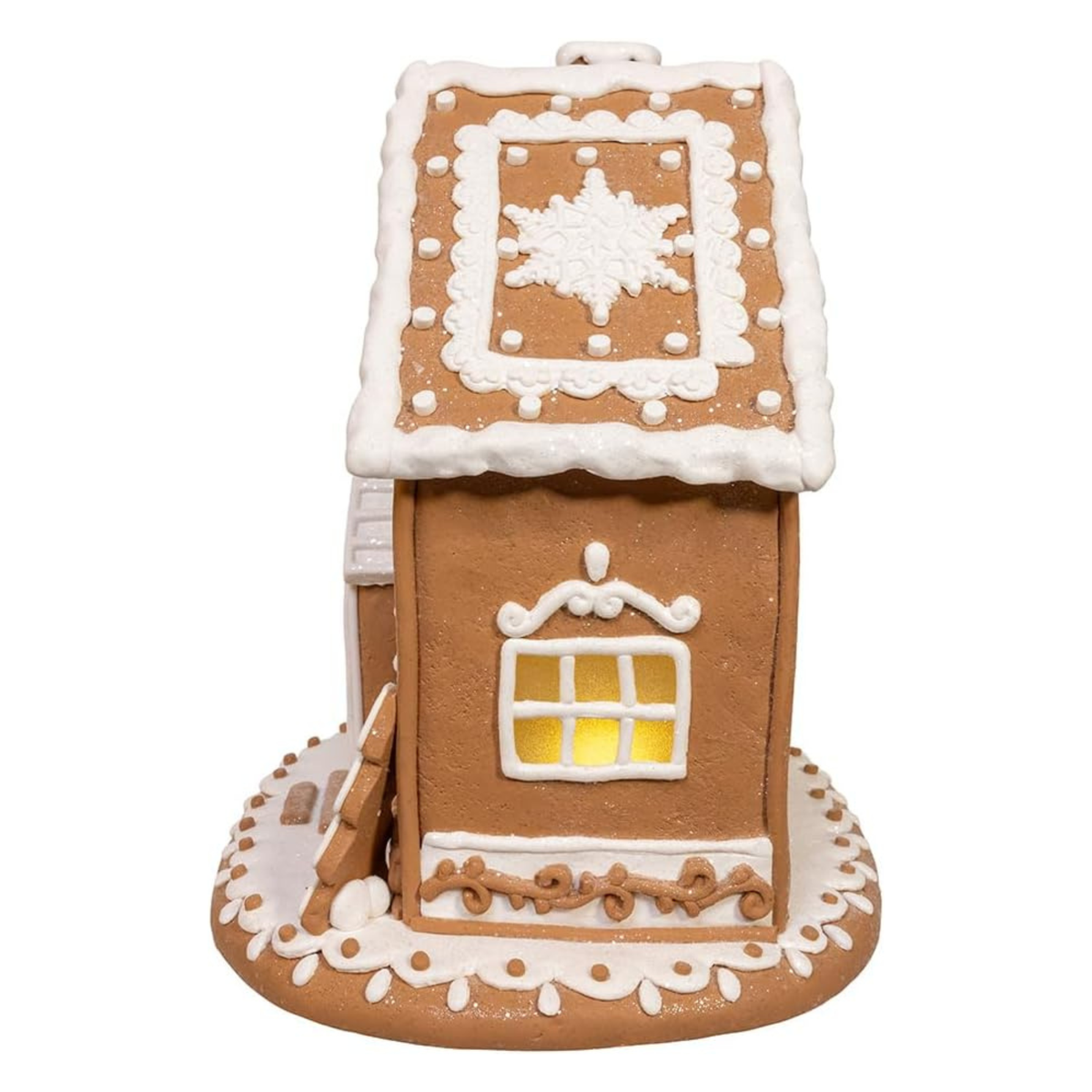 Kurt Adler LED Gingerbread House, 11.5in
