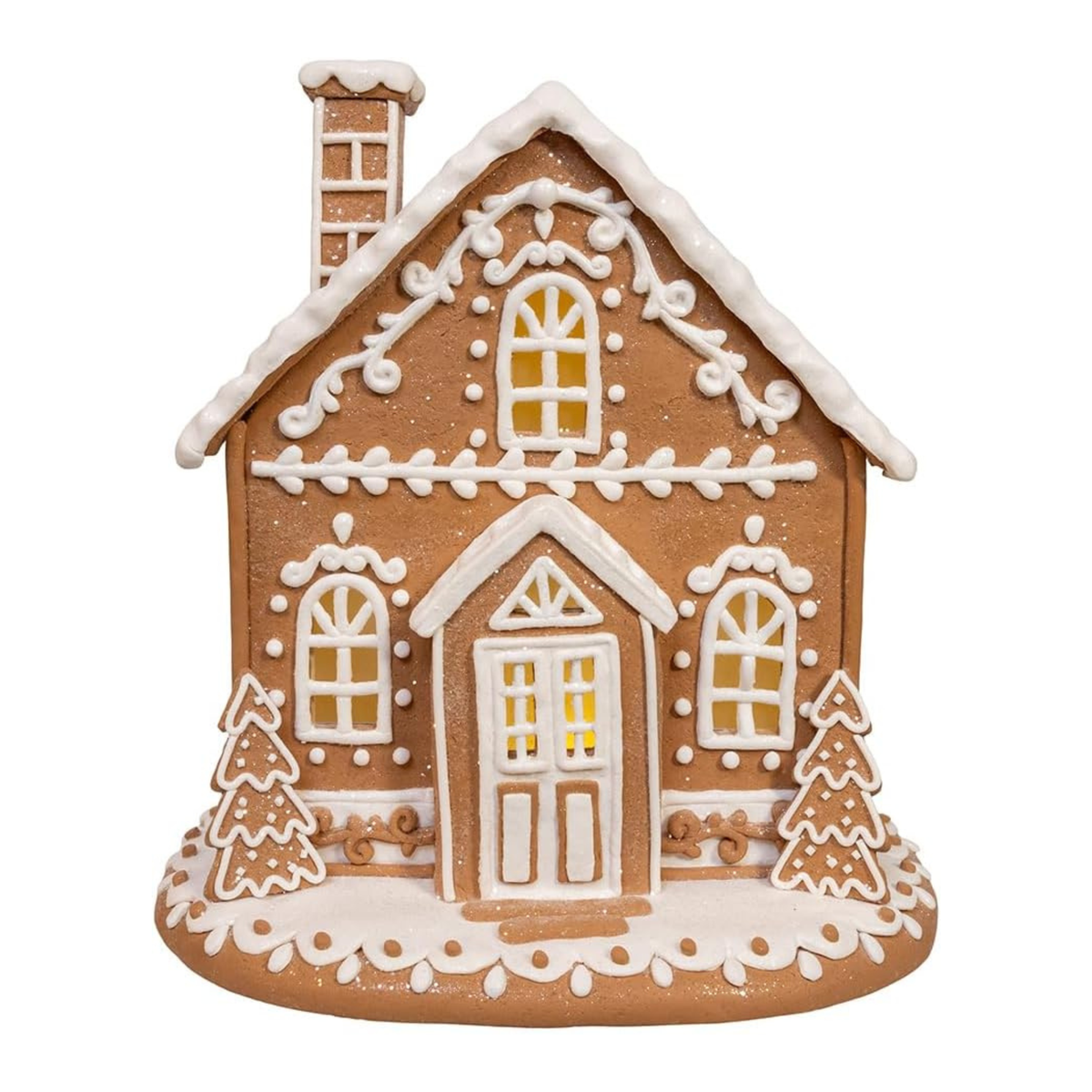 Kurt Adler LED Gingerbread House, 11.5in