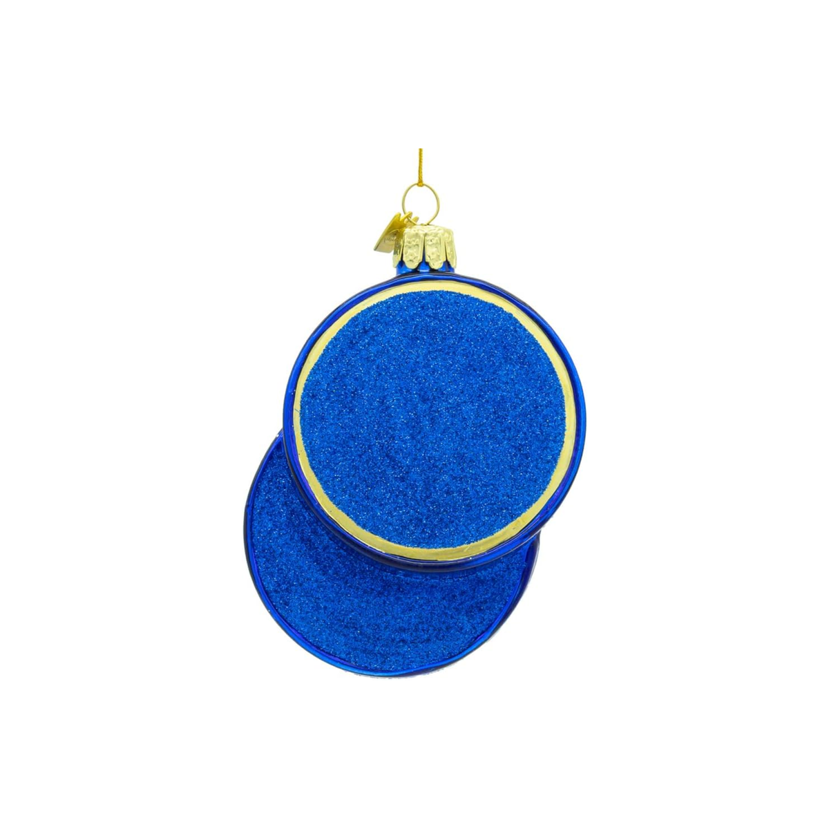 Kurt Adler Noble Gems Glass Ornament Collection, Butter Cookie Tin