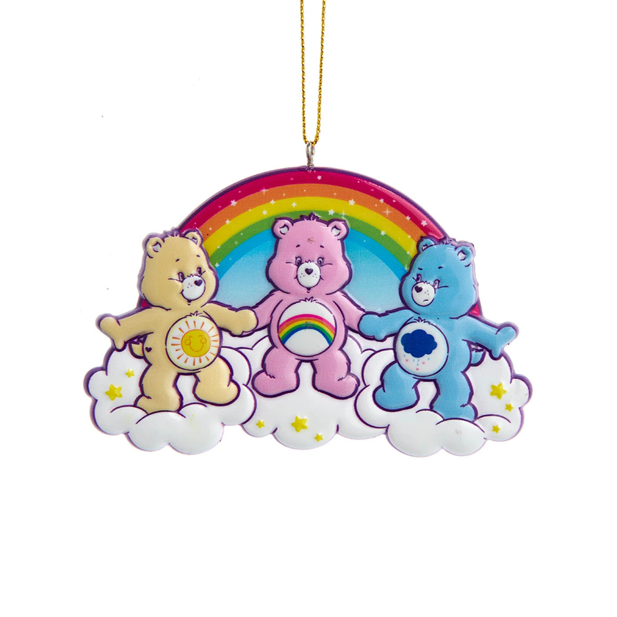 Kurt Adler Care Bears 3D Printed Ornament, 3in