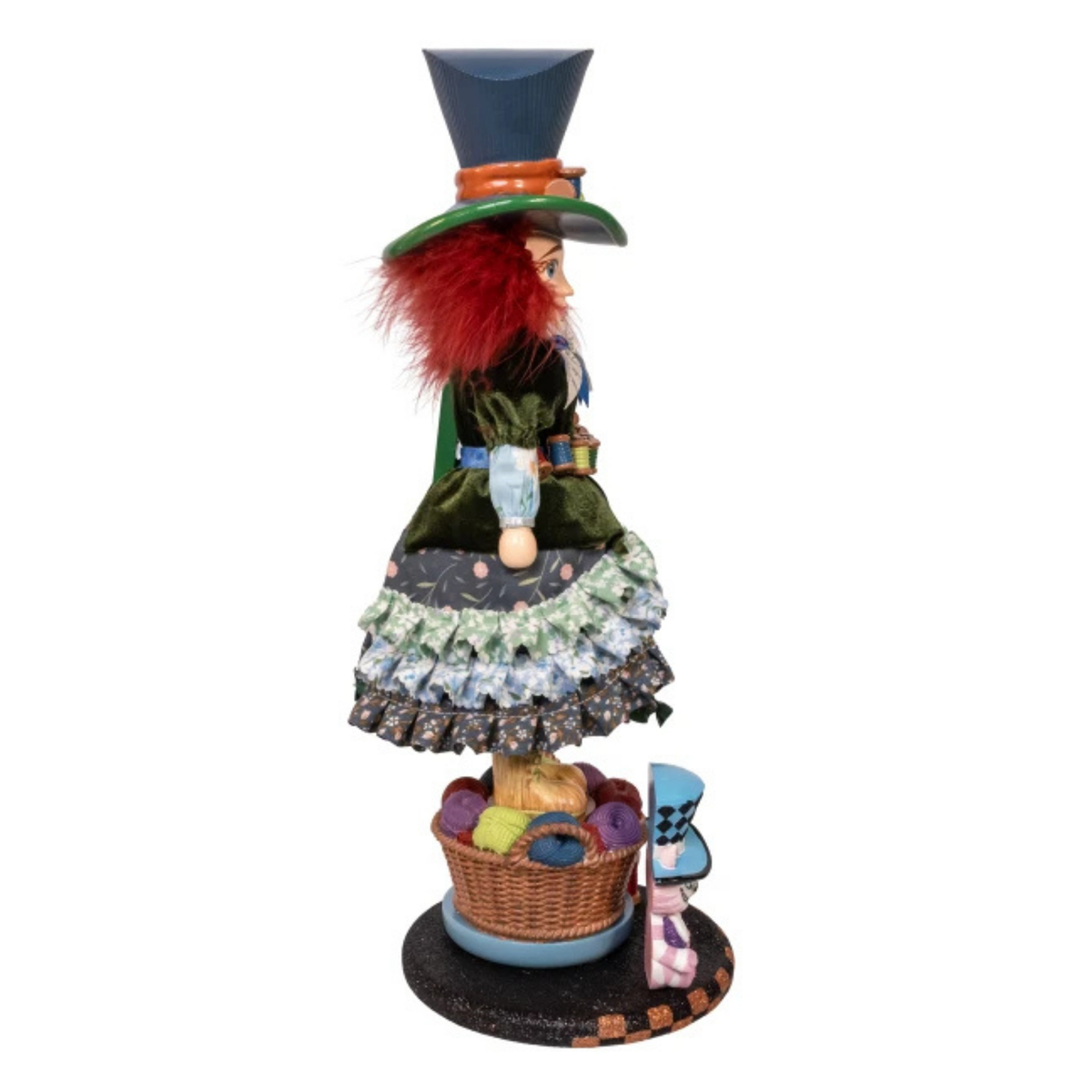 Kurt Adler Hollywood Nutcracker Collection, Mrs. Hatter, 17.5in