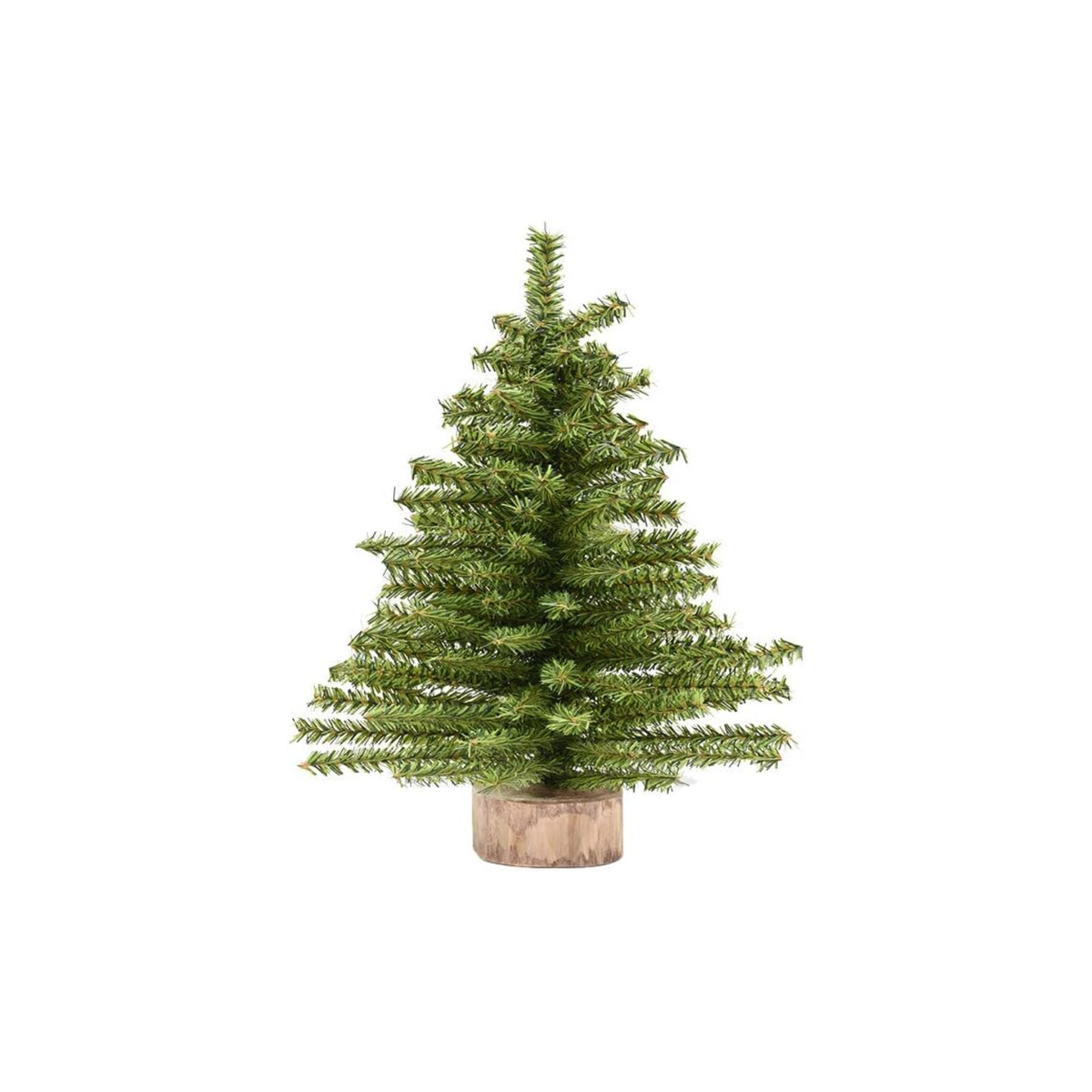 Kurt Adler Mini Un-Lit Canadian Christmas Pine Tree, 18in