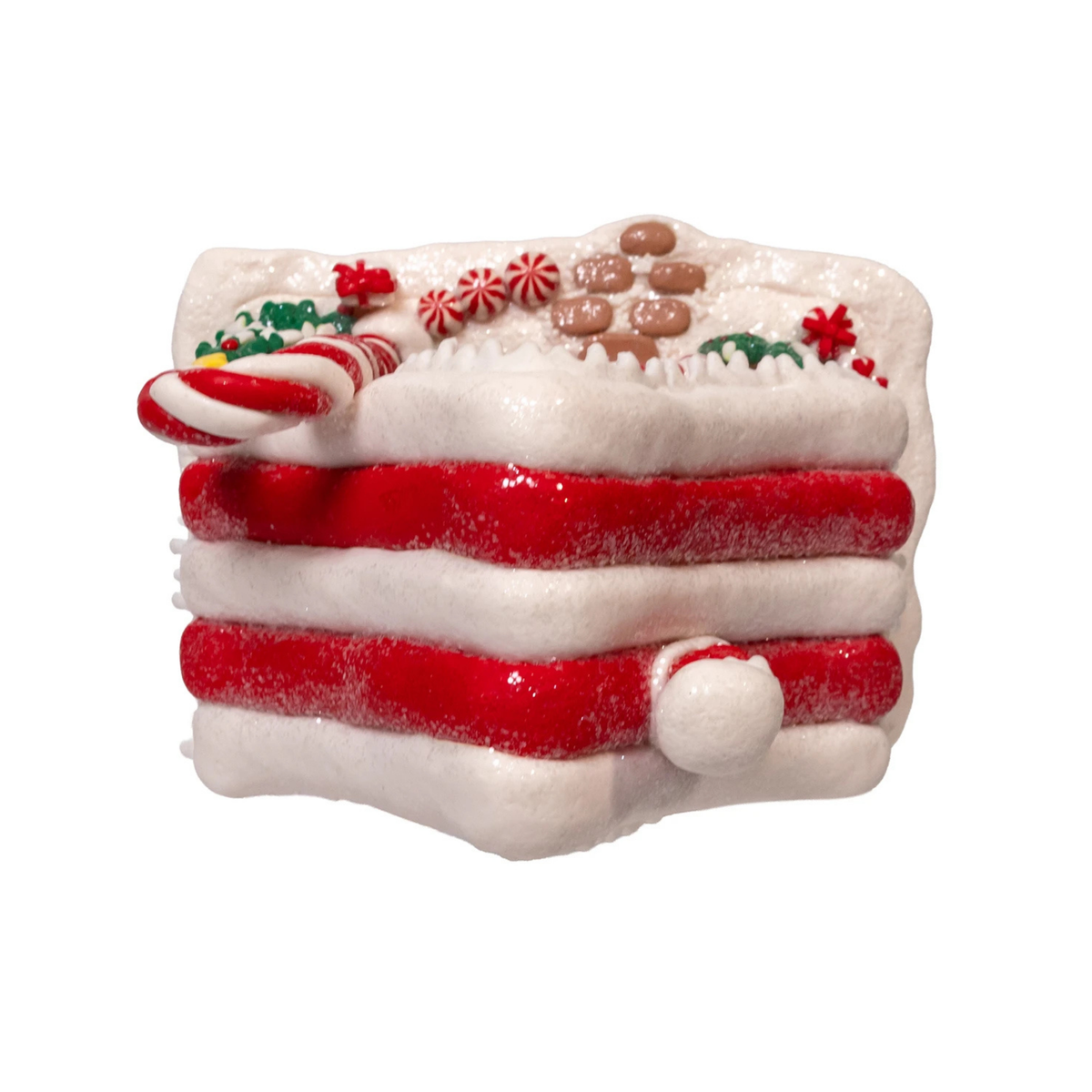 Kurt Adler LED Candy Cane Lane House, 7.5in