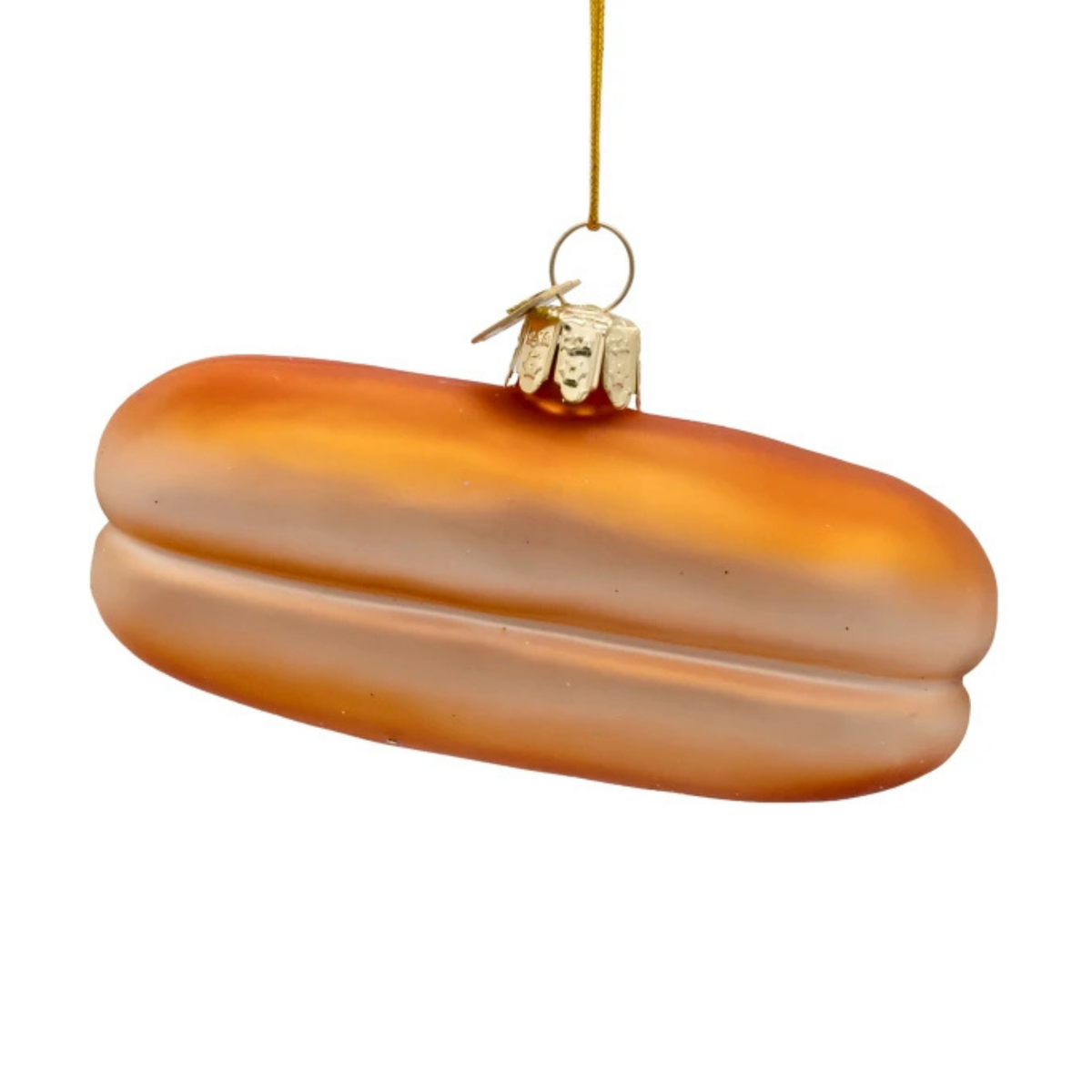Kurt Adler Noble Gems Glass Ornament Collection for Tree, Hot Dog, 4in