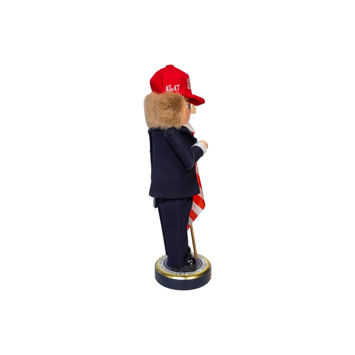 Kurt Adler Wooden Nutcracker Collection, Donald Trump, 16in