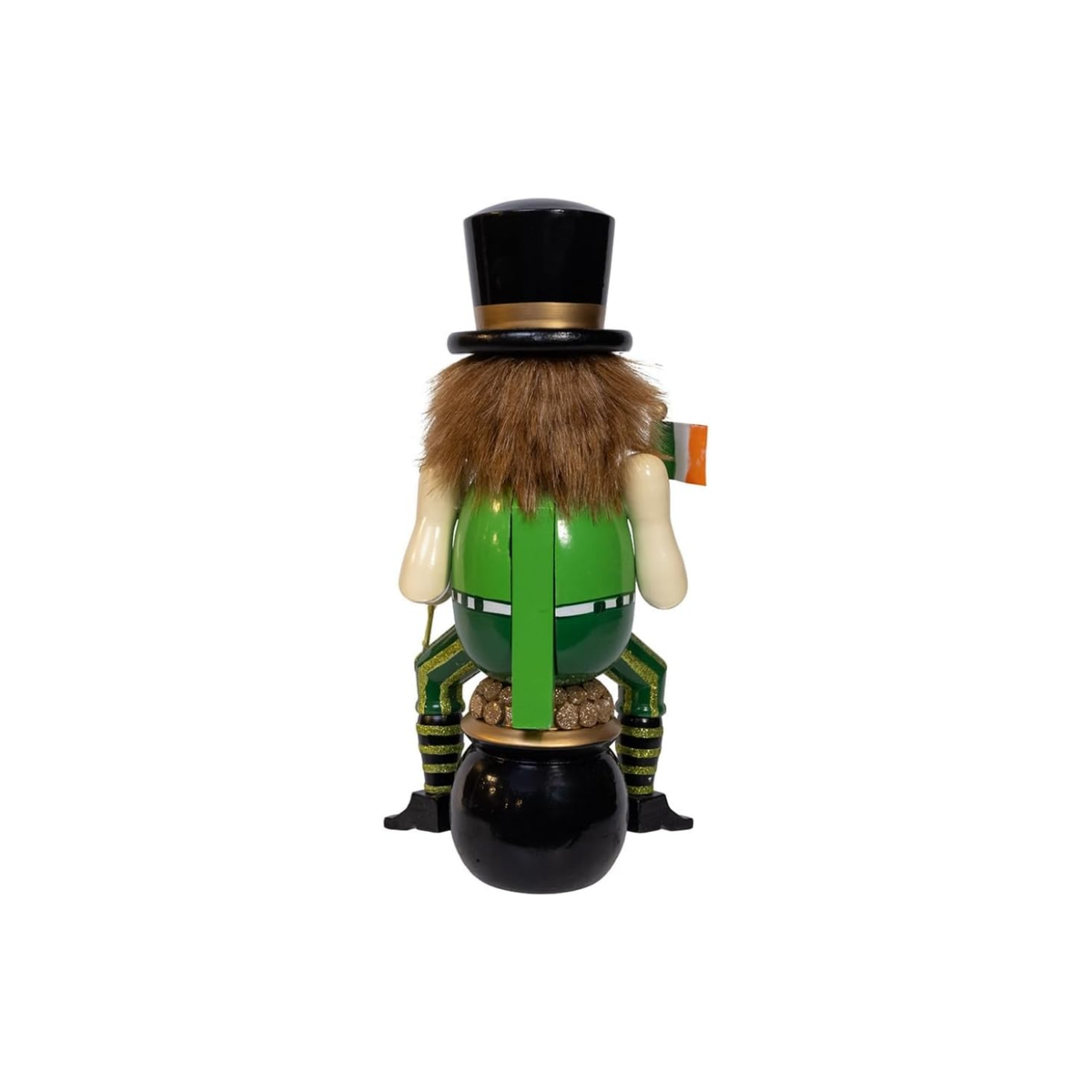 Kurt Adler Wooden Nutcracker Collection, Wee Bit Irish, 11.5in